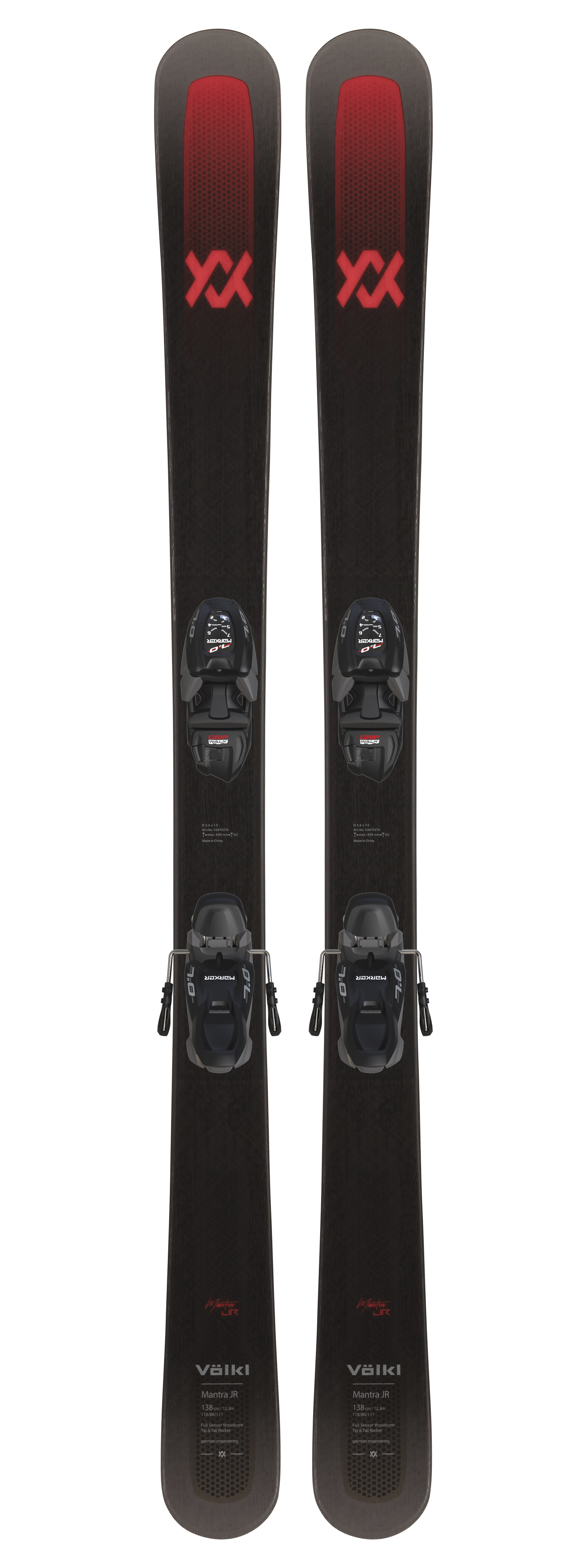MANTRA JUNIOR+7.0 85MM BLK/ANTHRACITE