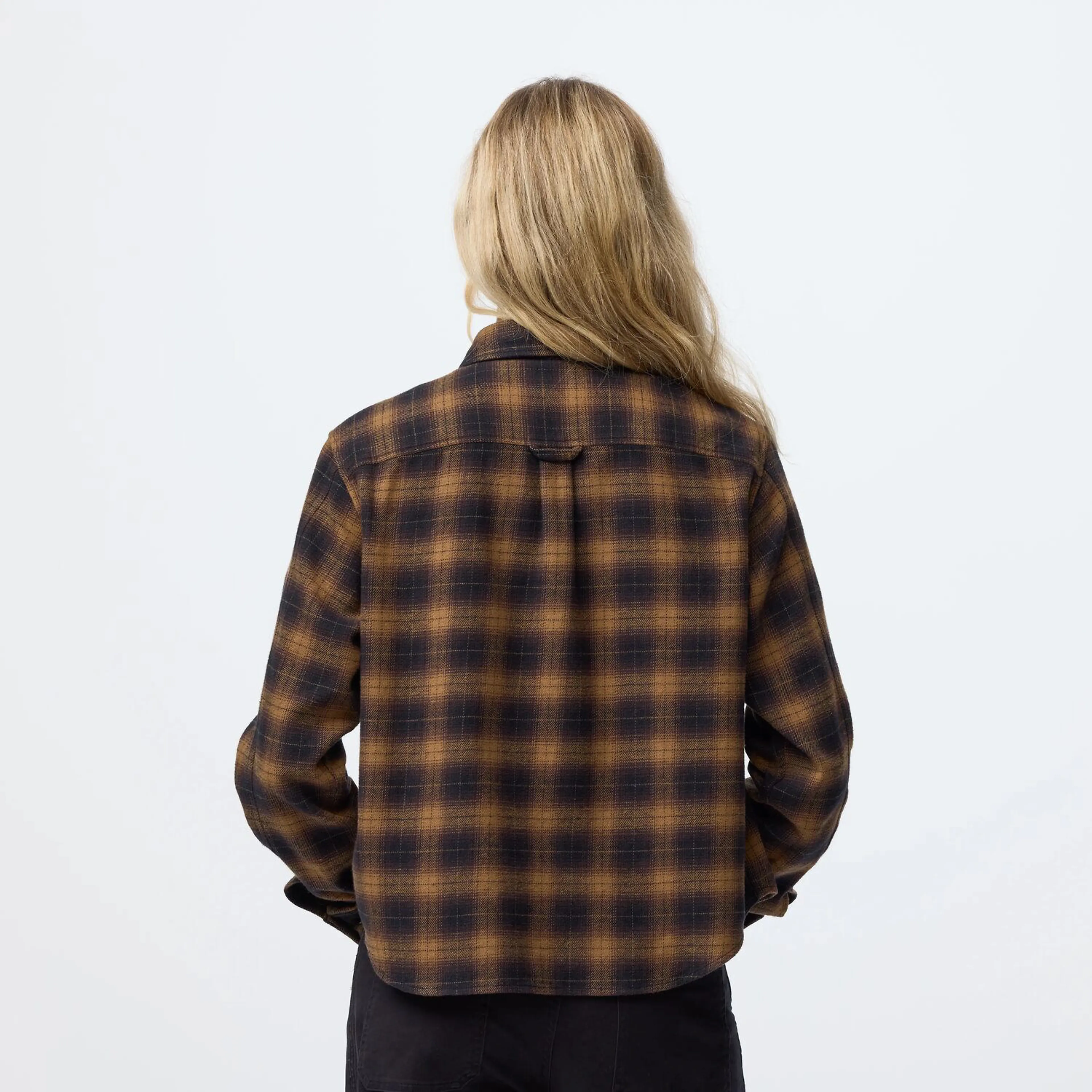Övik Boxy Flannel Shirt W
