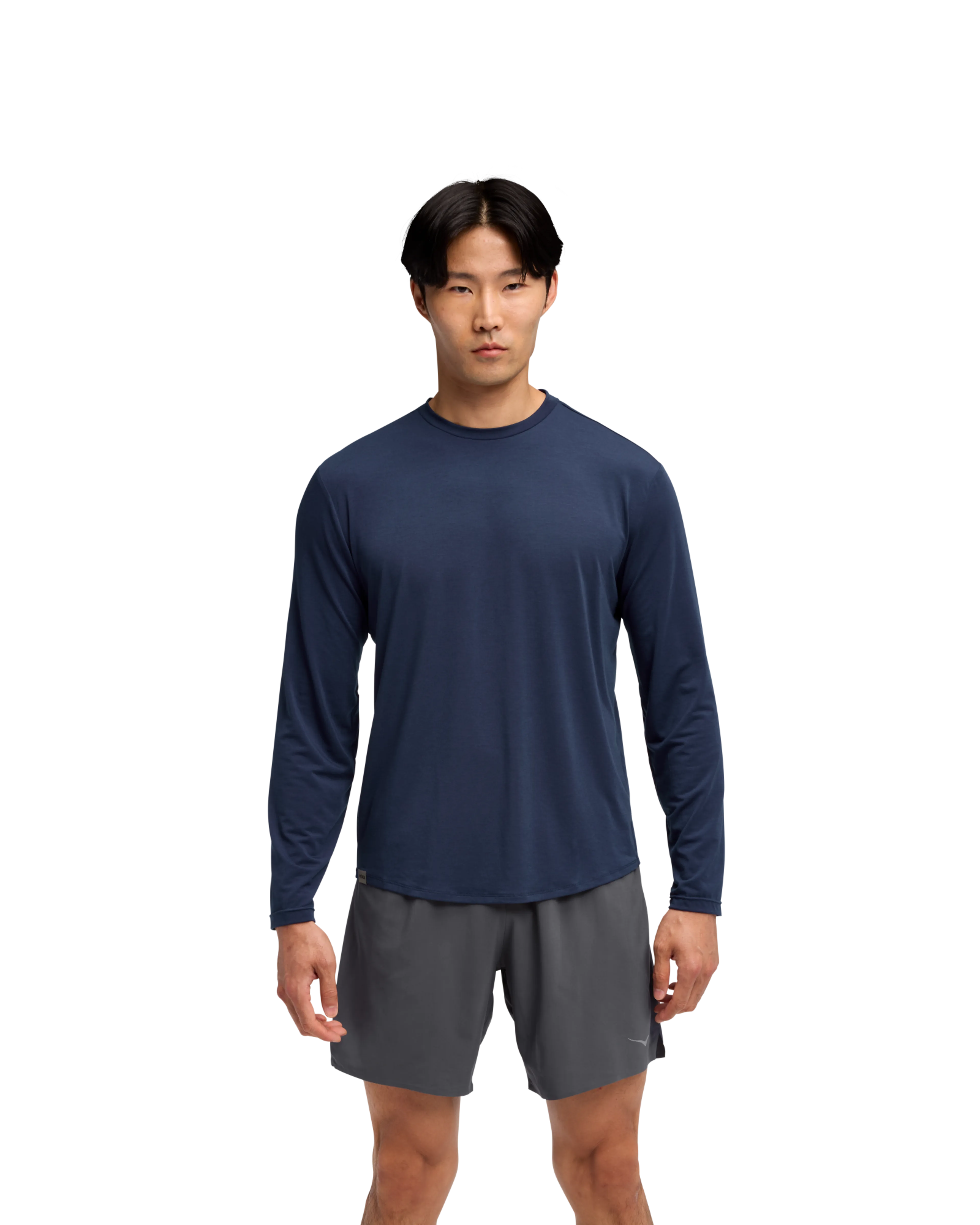 M HOKA ESSENTIAL LS TEE