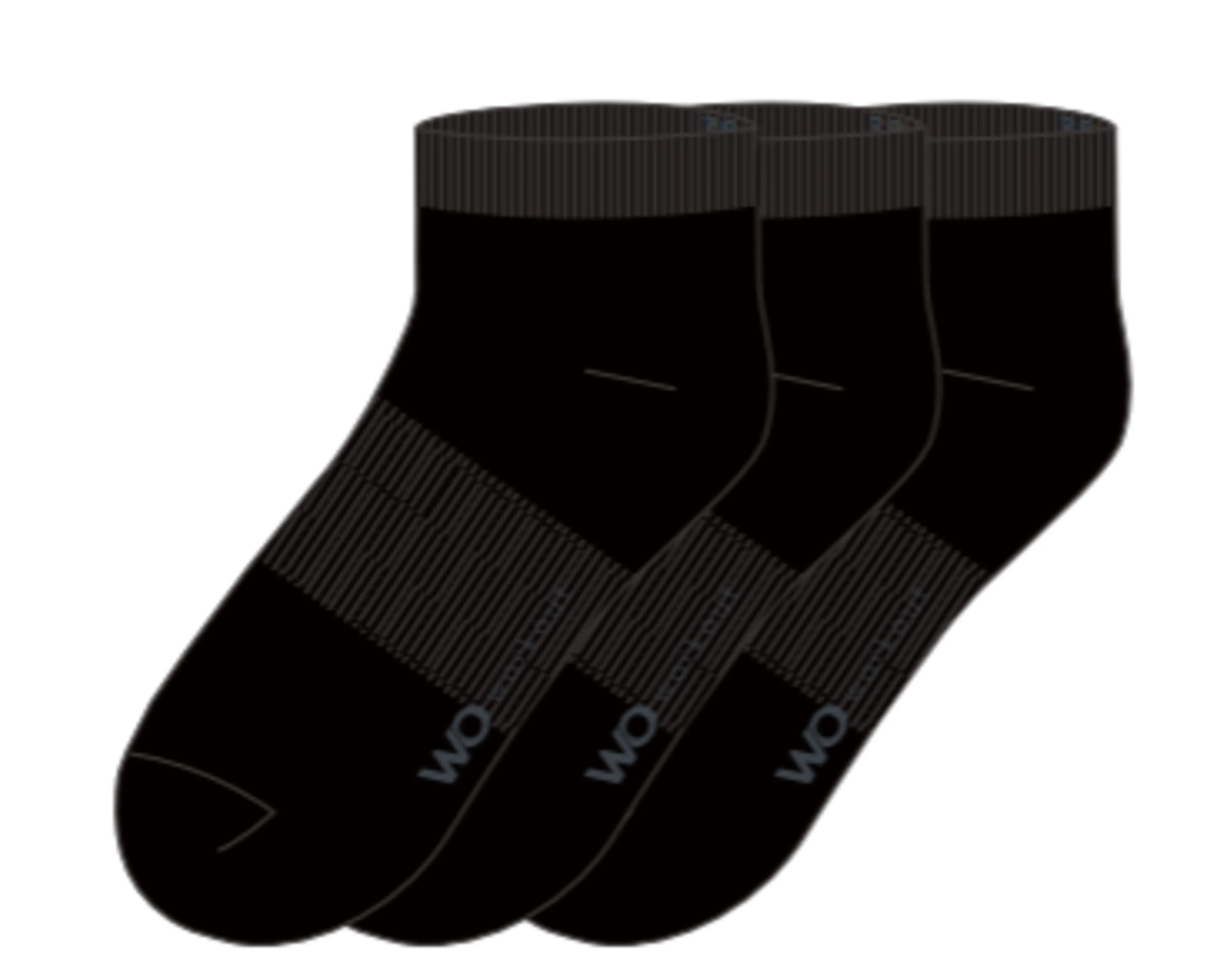 Kinberly Low Cut Sock 3-Pack