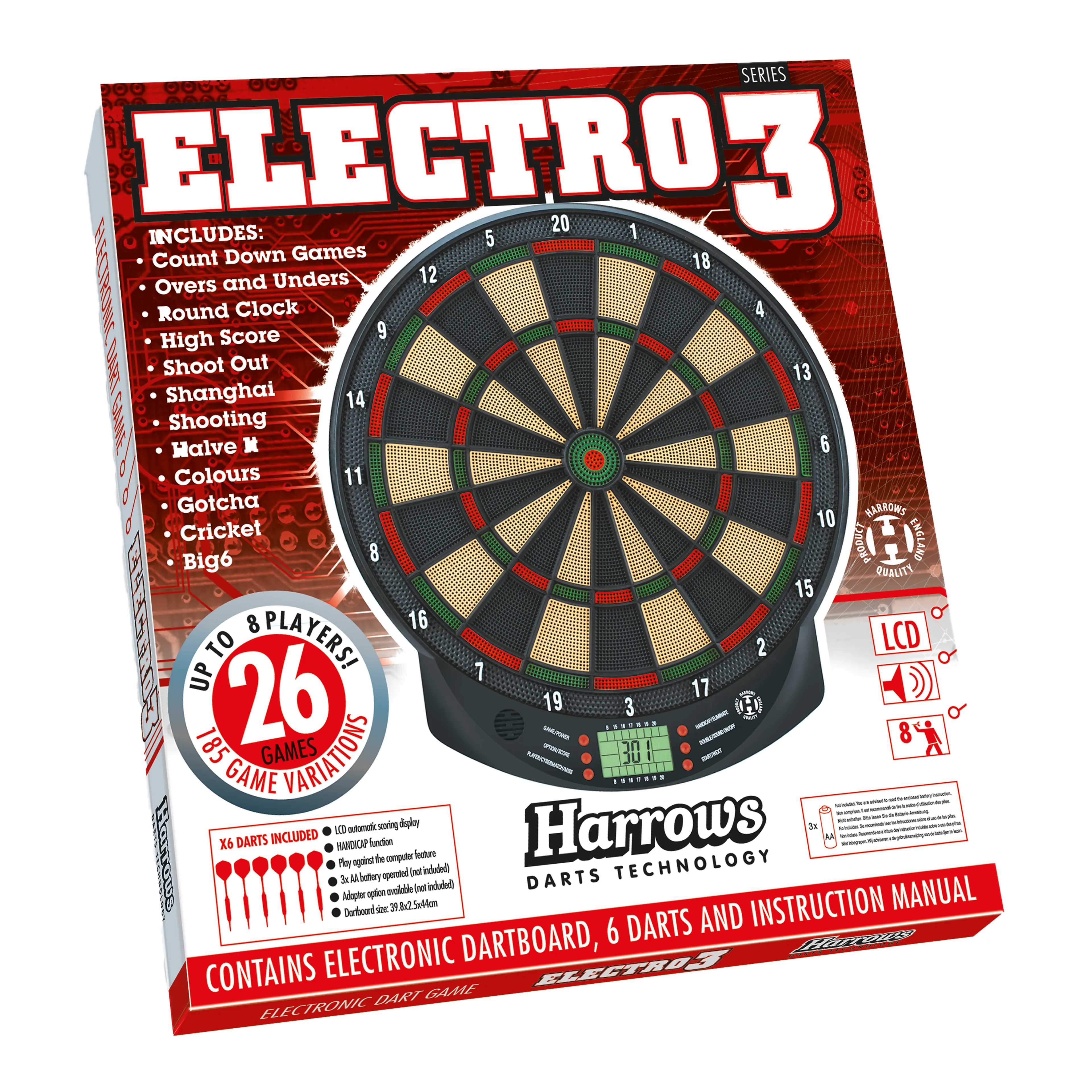 Electronic Dartboard Electro 3