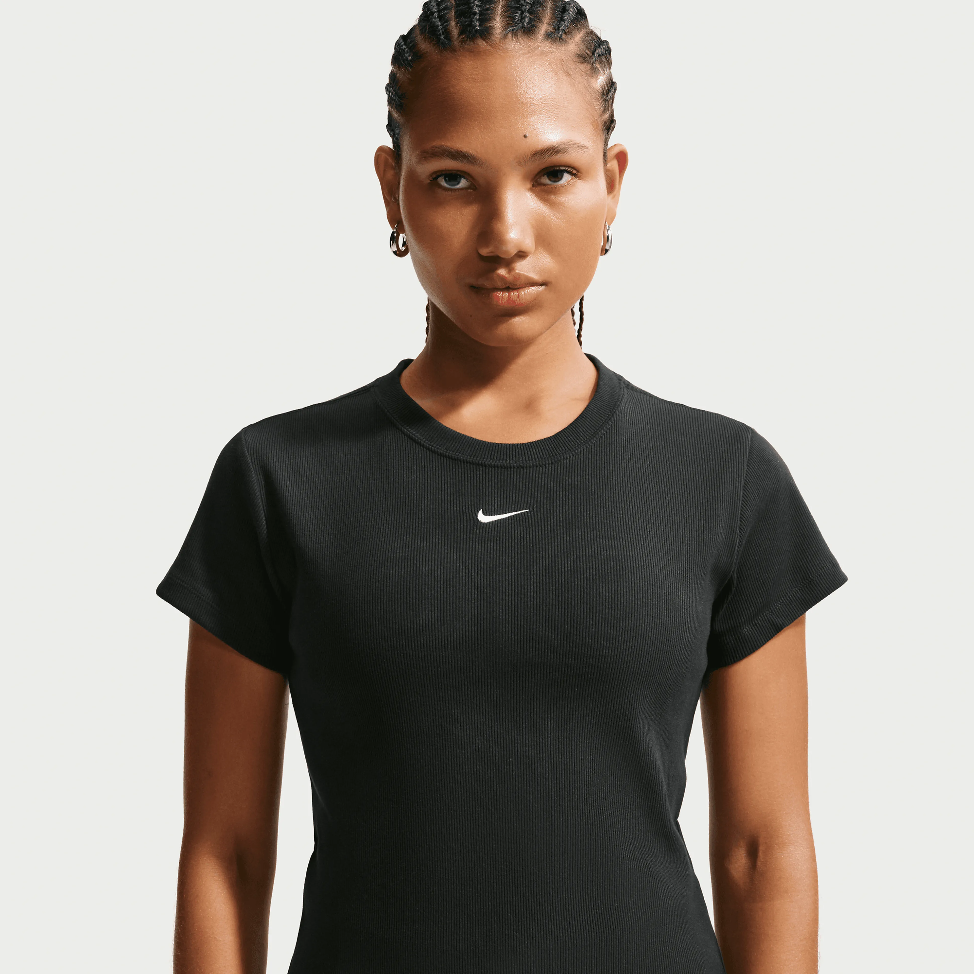 Sportswear Women's Tight Ribbed Short-Sleeve T-Shirt