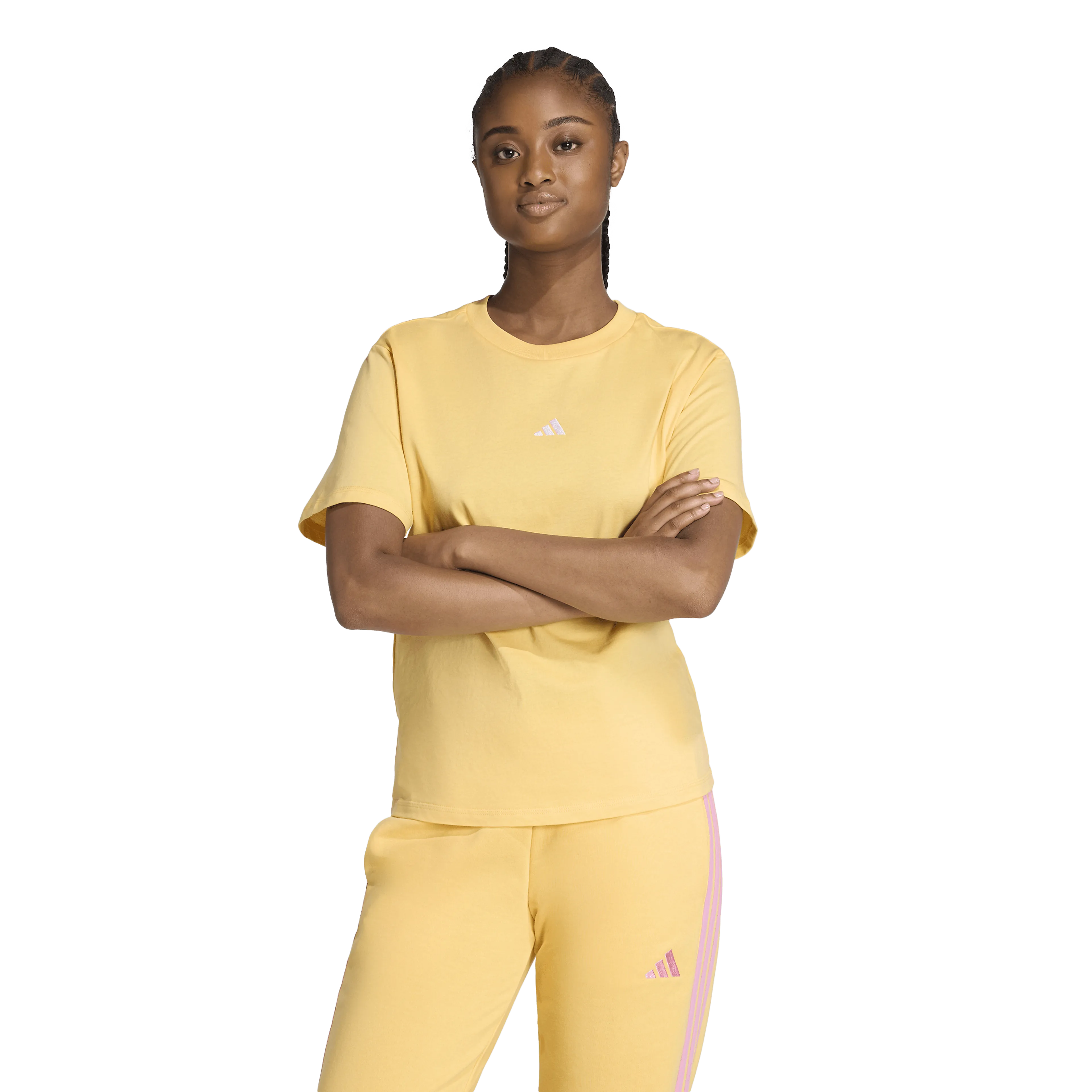 Essentials Small Logo Cotton T-Shirt Dame 