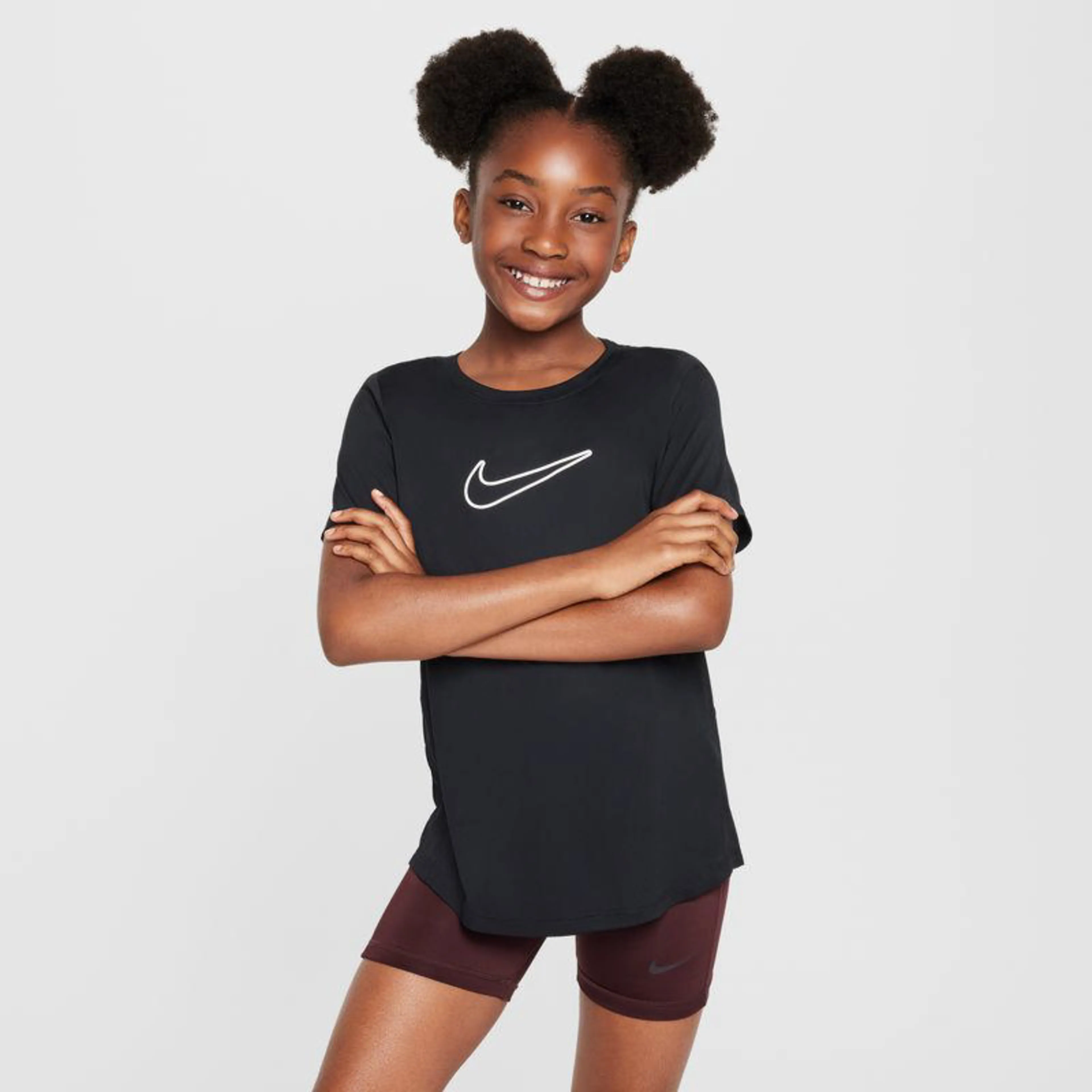 One Fitted Dri-FIT Short-Sleeve Top One Fitted Dri-FIT Short-Sleeve Top