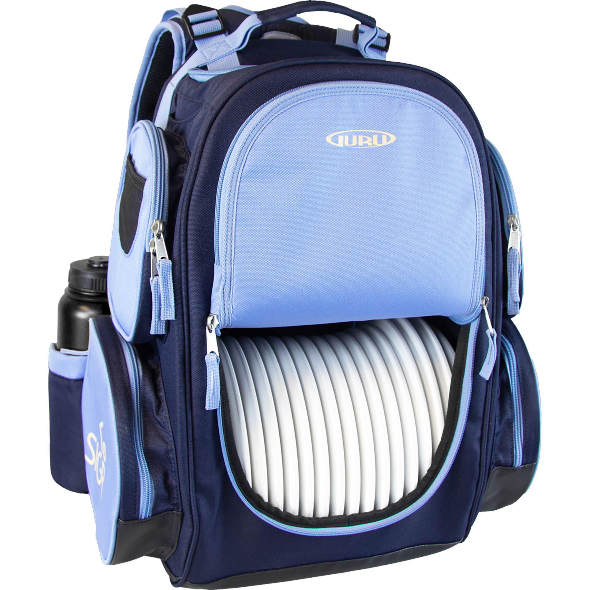SIGR Backpack, ryggsekk frisbeegolf Navy Blue/baby Blue