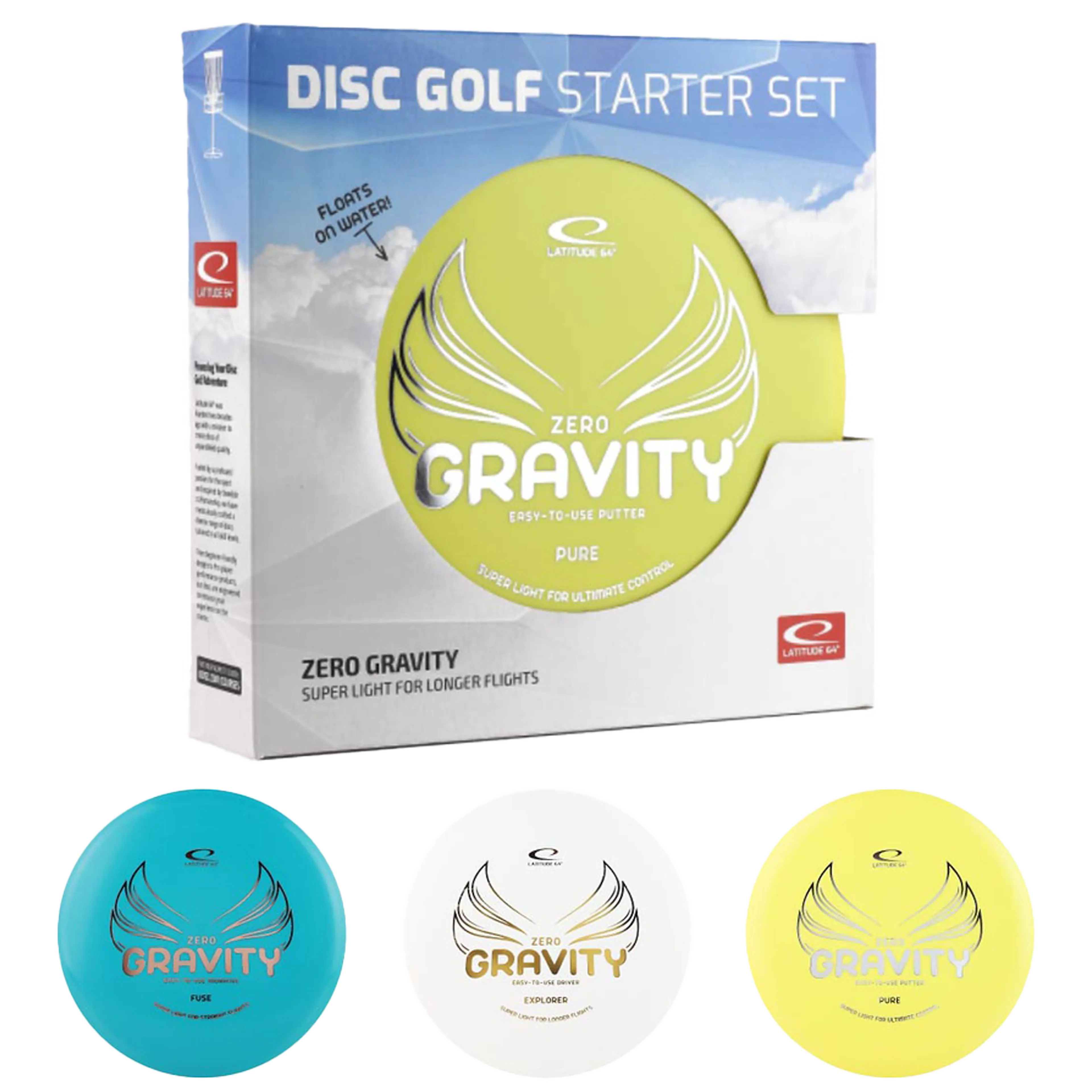 Zero Gravity Disc Golf Starter Set