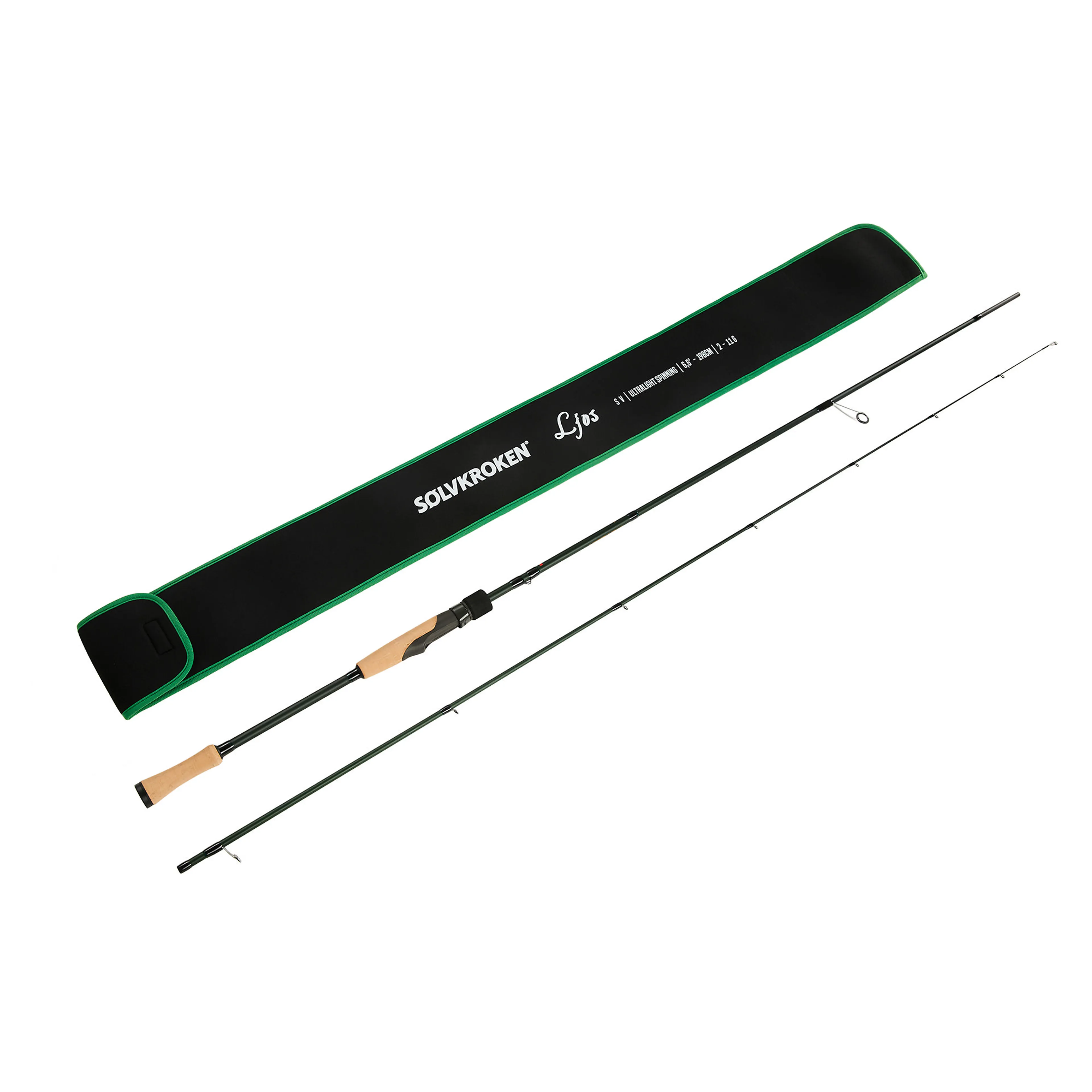 SØLVKROKEN SV LJOS 7,6 FOT UL 2-11 G ULTRALIGHT SPINNING