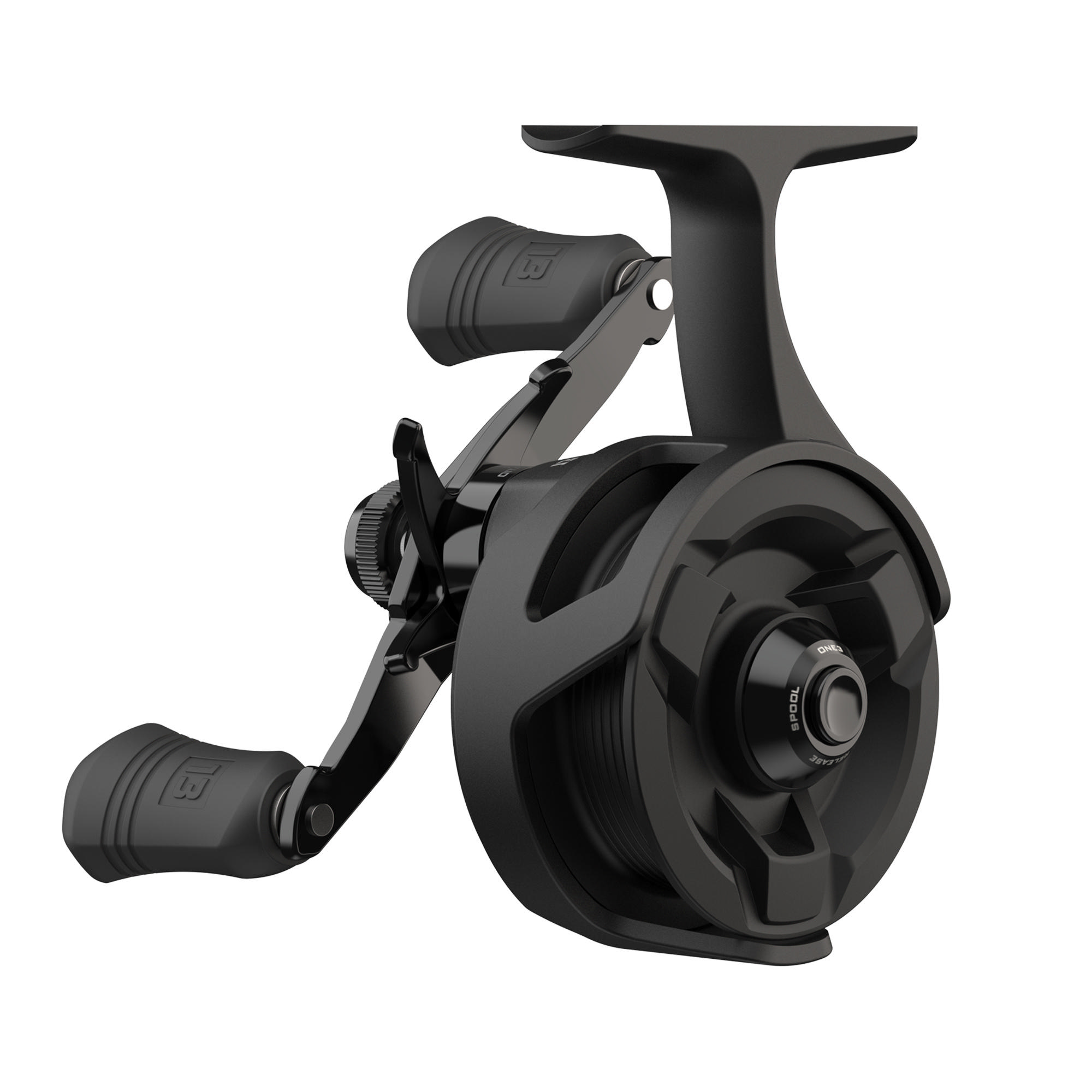 Descent - Inline Ice Fishing Reel - 2.7:1 Gear Ratio - Right Hand Retrieve (Gen 2)