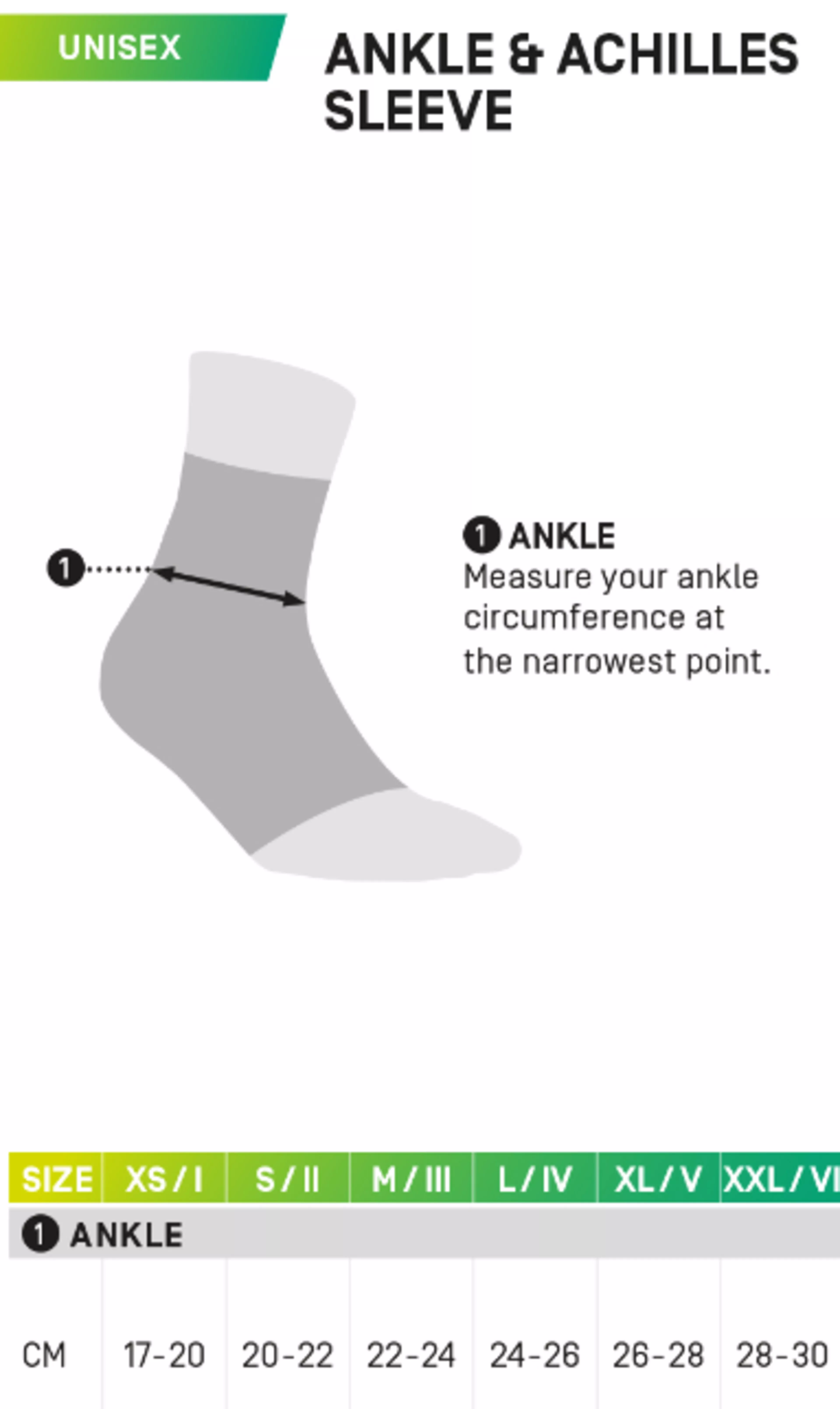 Achilles Sleeve Max Support