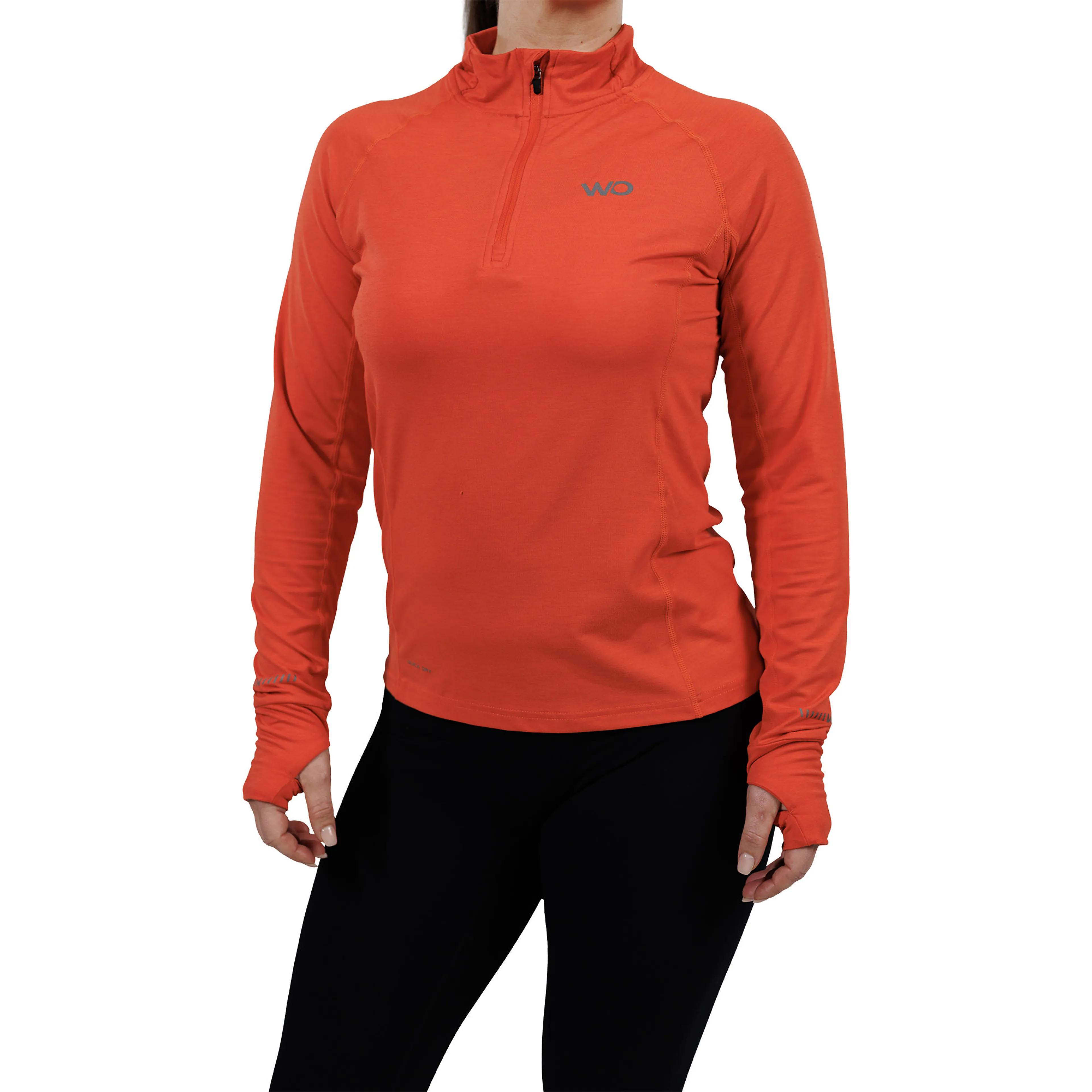 Wolling Melange Performance Midlayer Dame