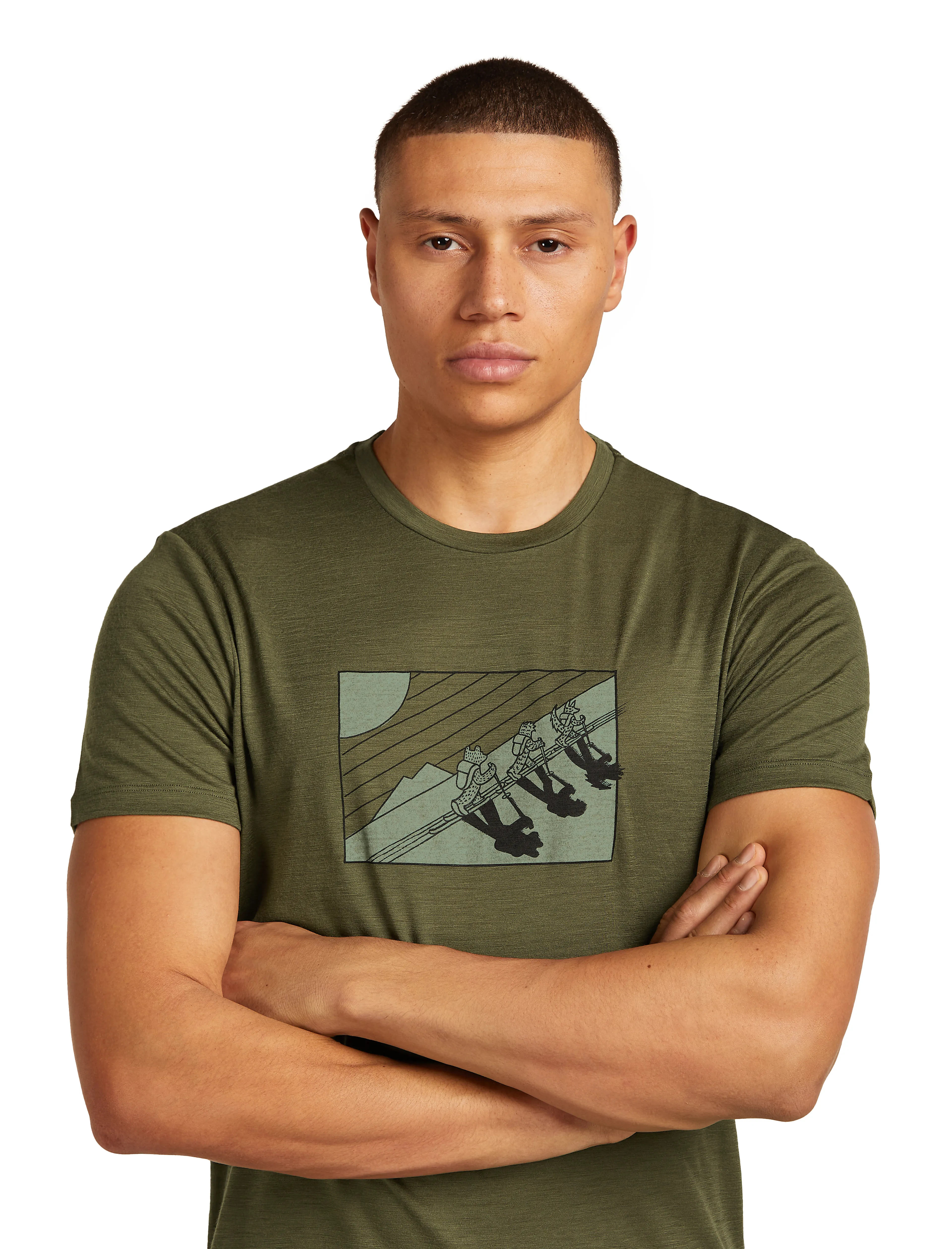 Men Merino 150 Tech Lite SS Tee In The Wild