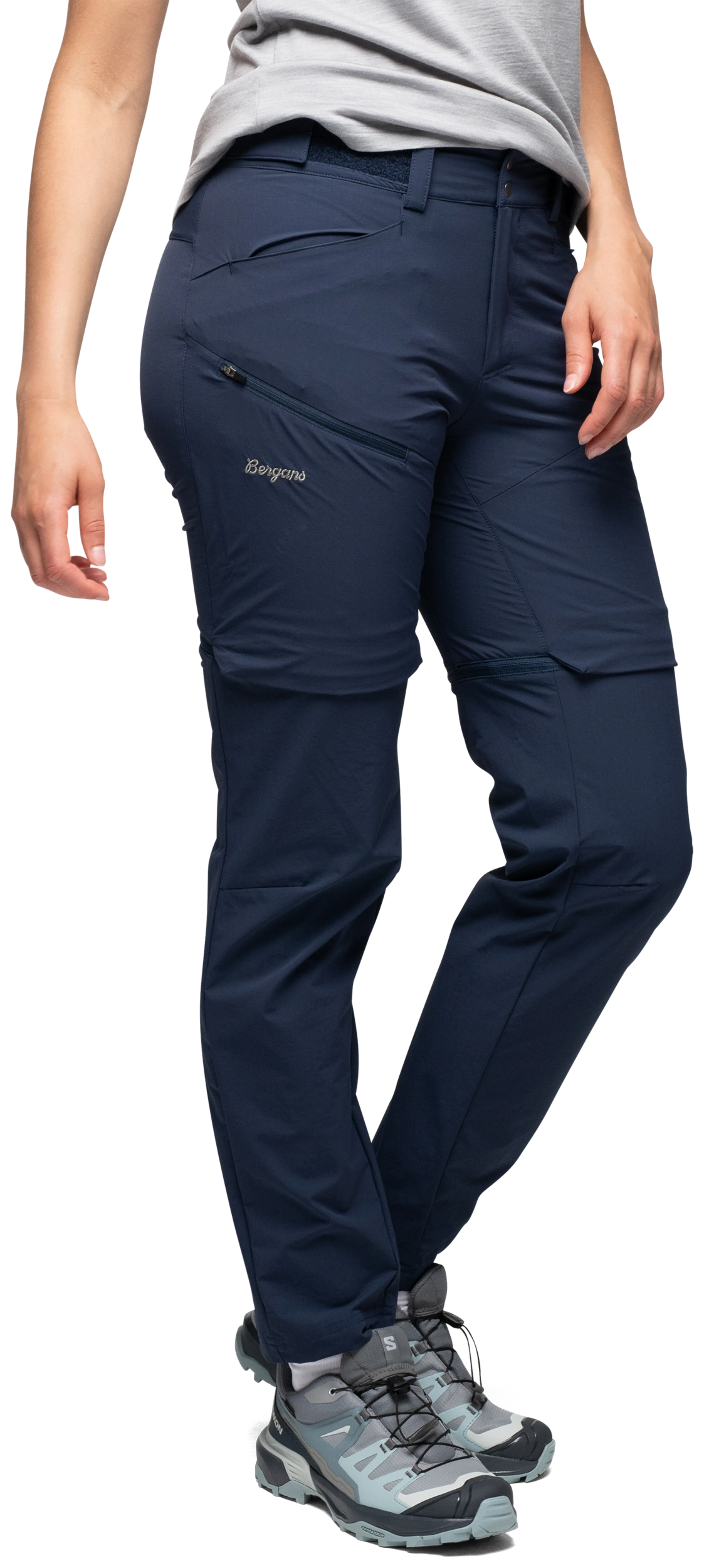 Convertible Zip-Off Softshell Pants Women