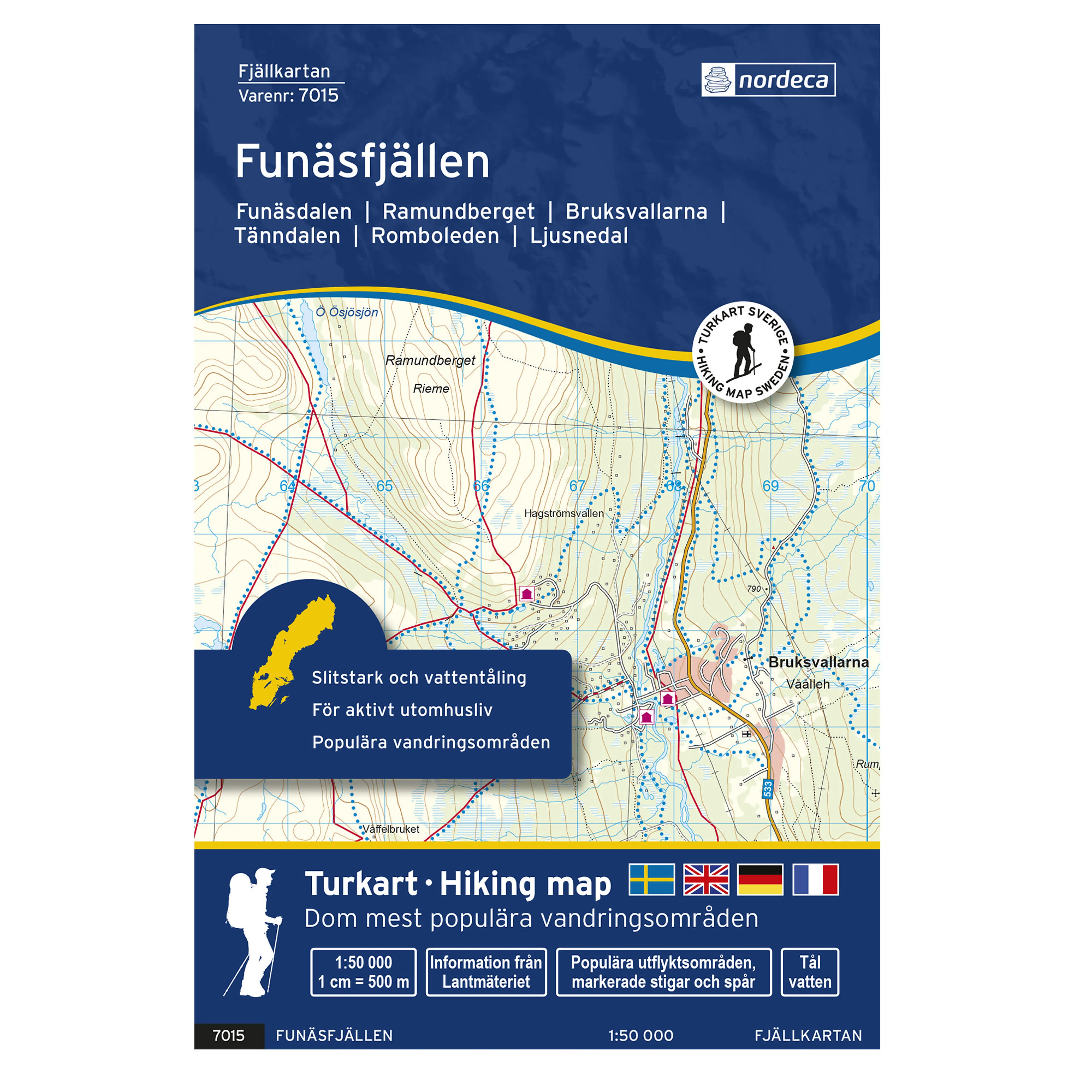 Funäsfjällen 1:50 000