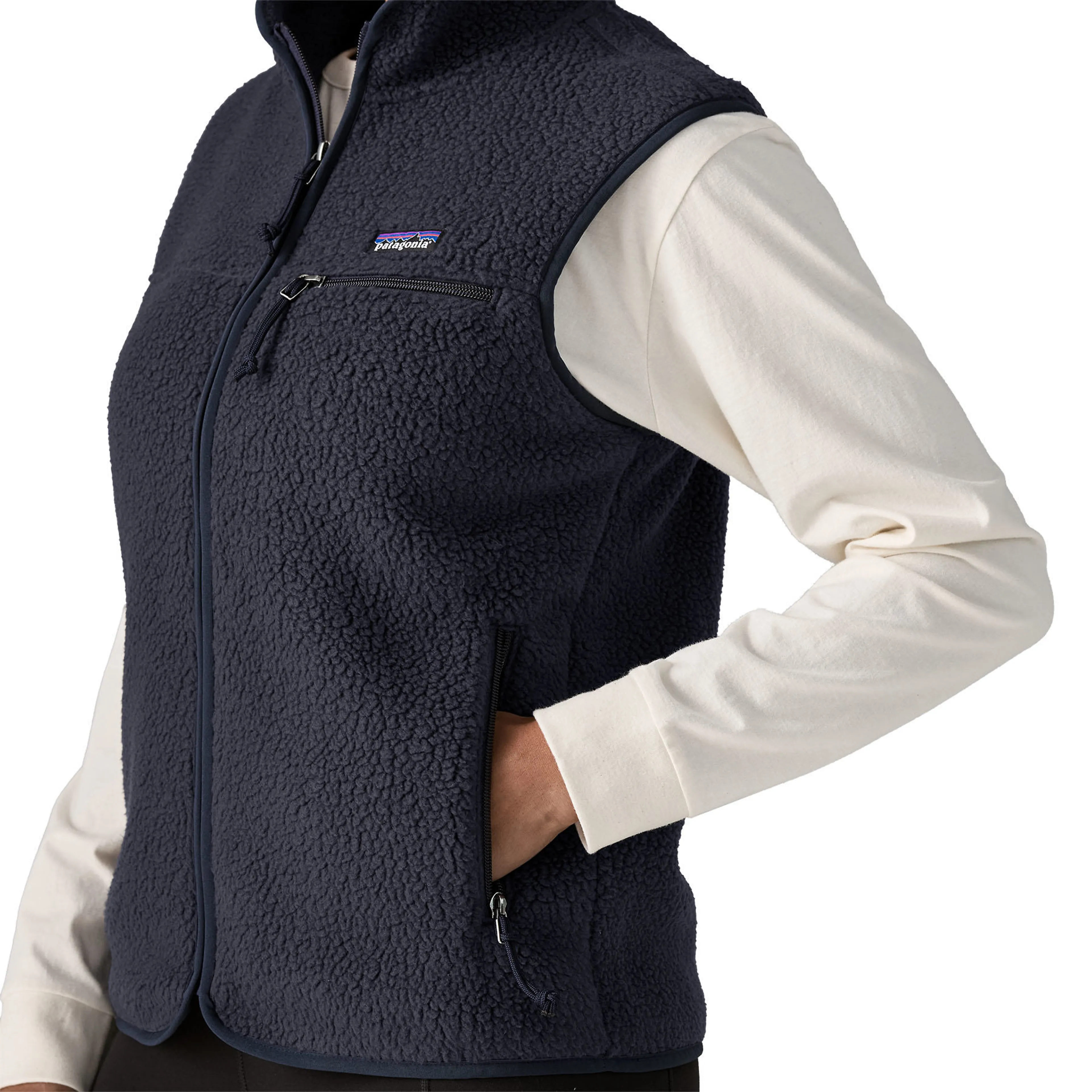 W Retro Pile Vest