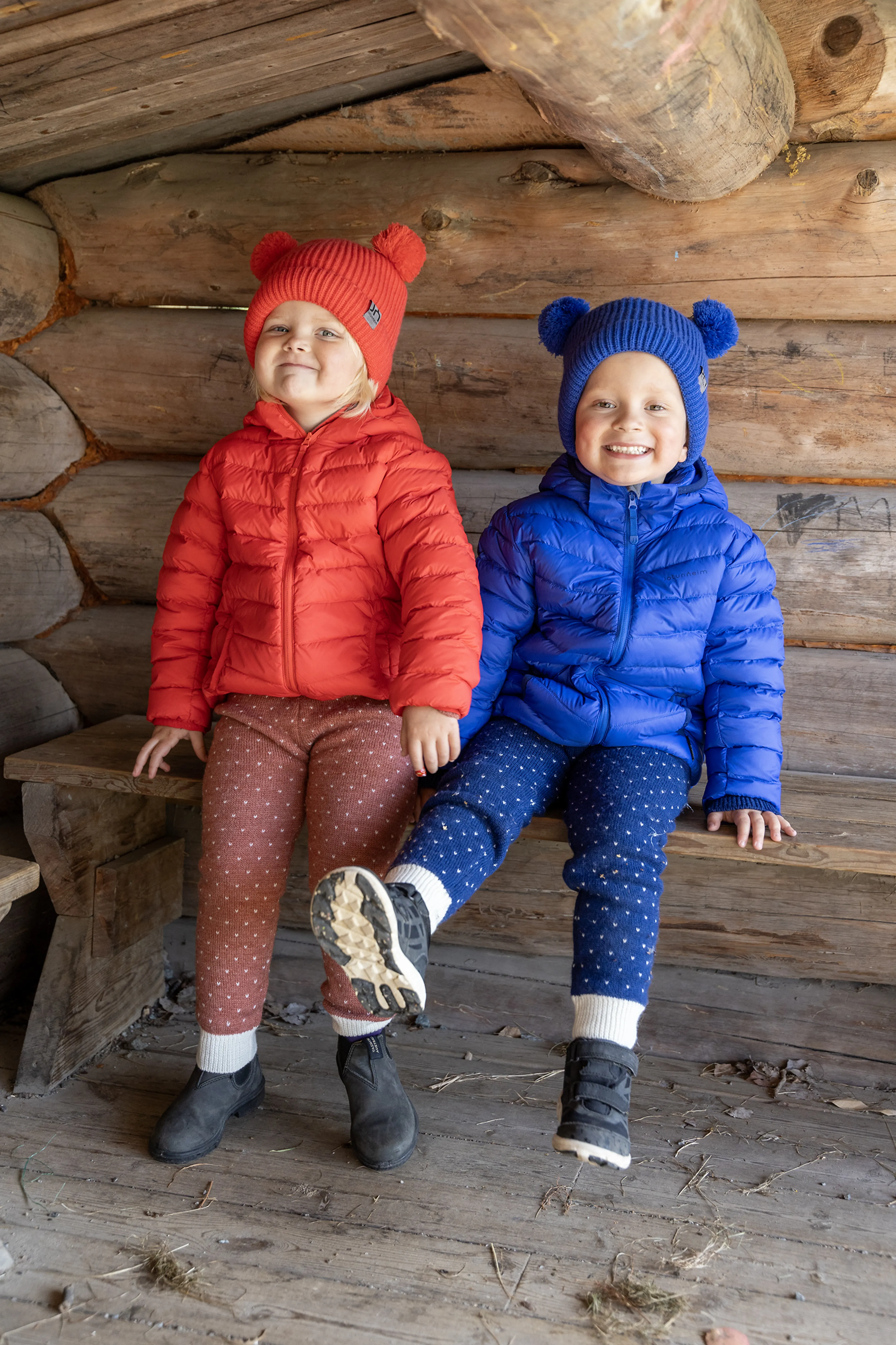 Blåhø dunjakke Mini Blåhø dunjakke Mini