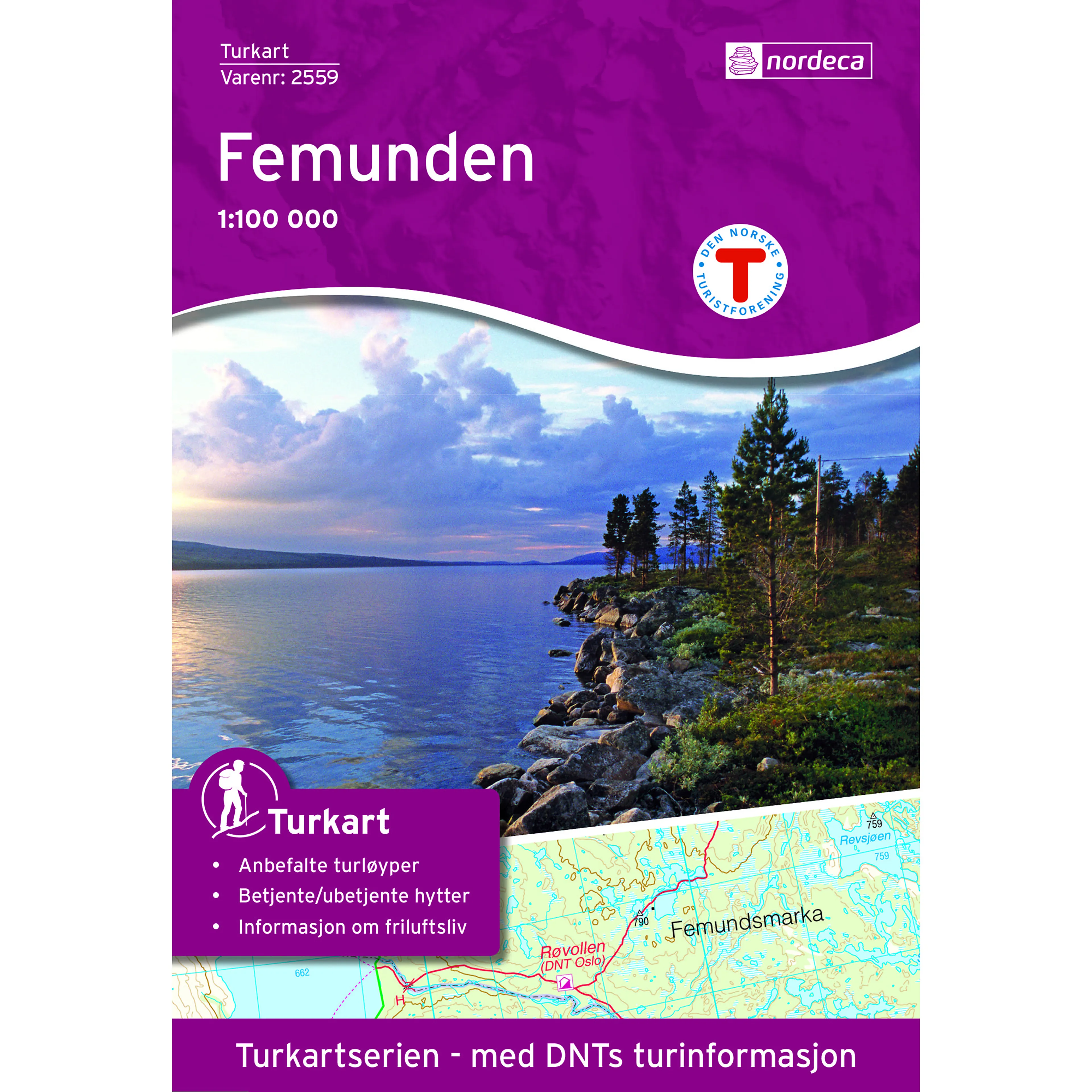 FEMUNDEN 1:100 000