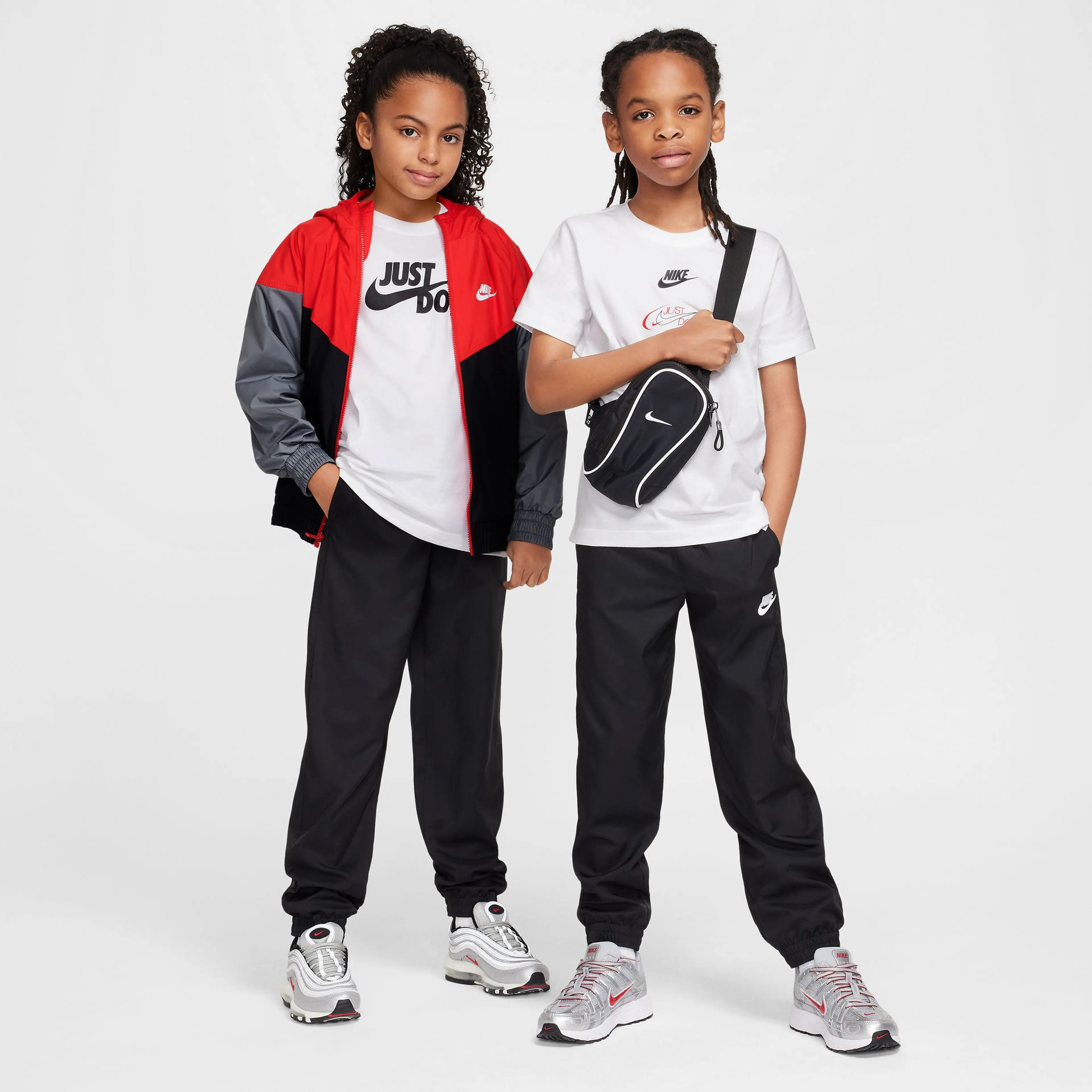 Sportswear Club Big Kids' Woven Joggers