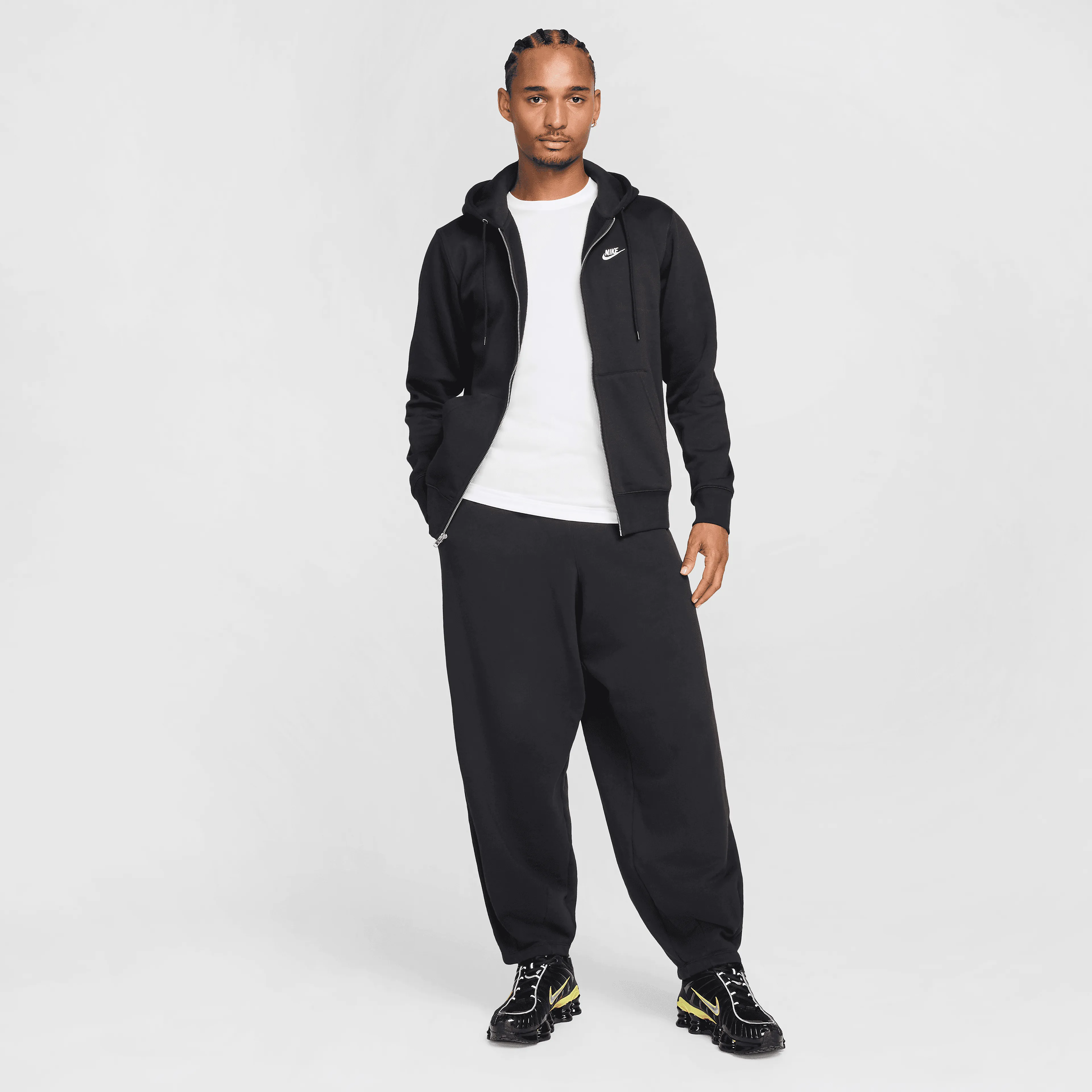 Club Men's Full-Zip Fleece Hoodie