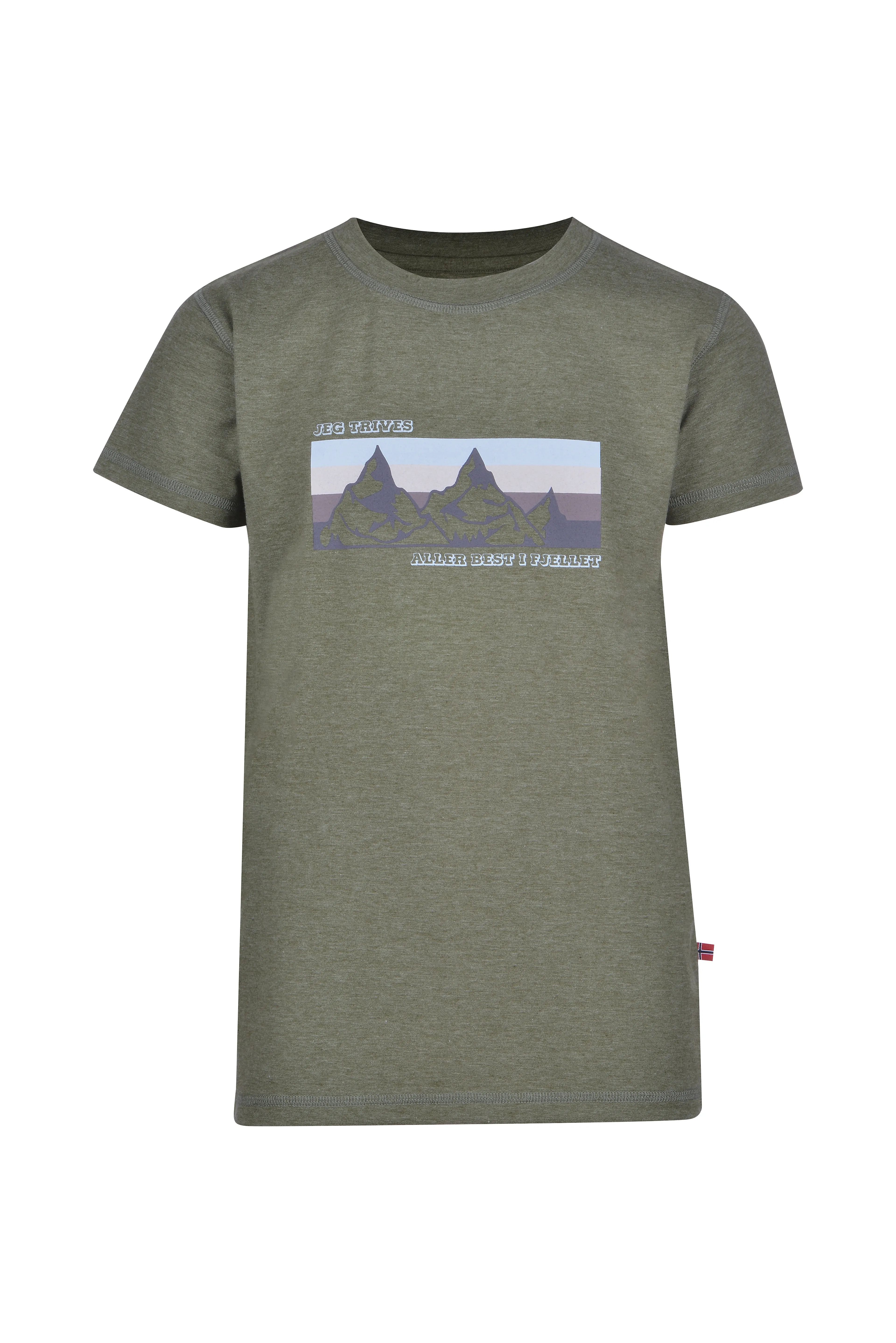 Varde T-shirt m print jr