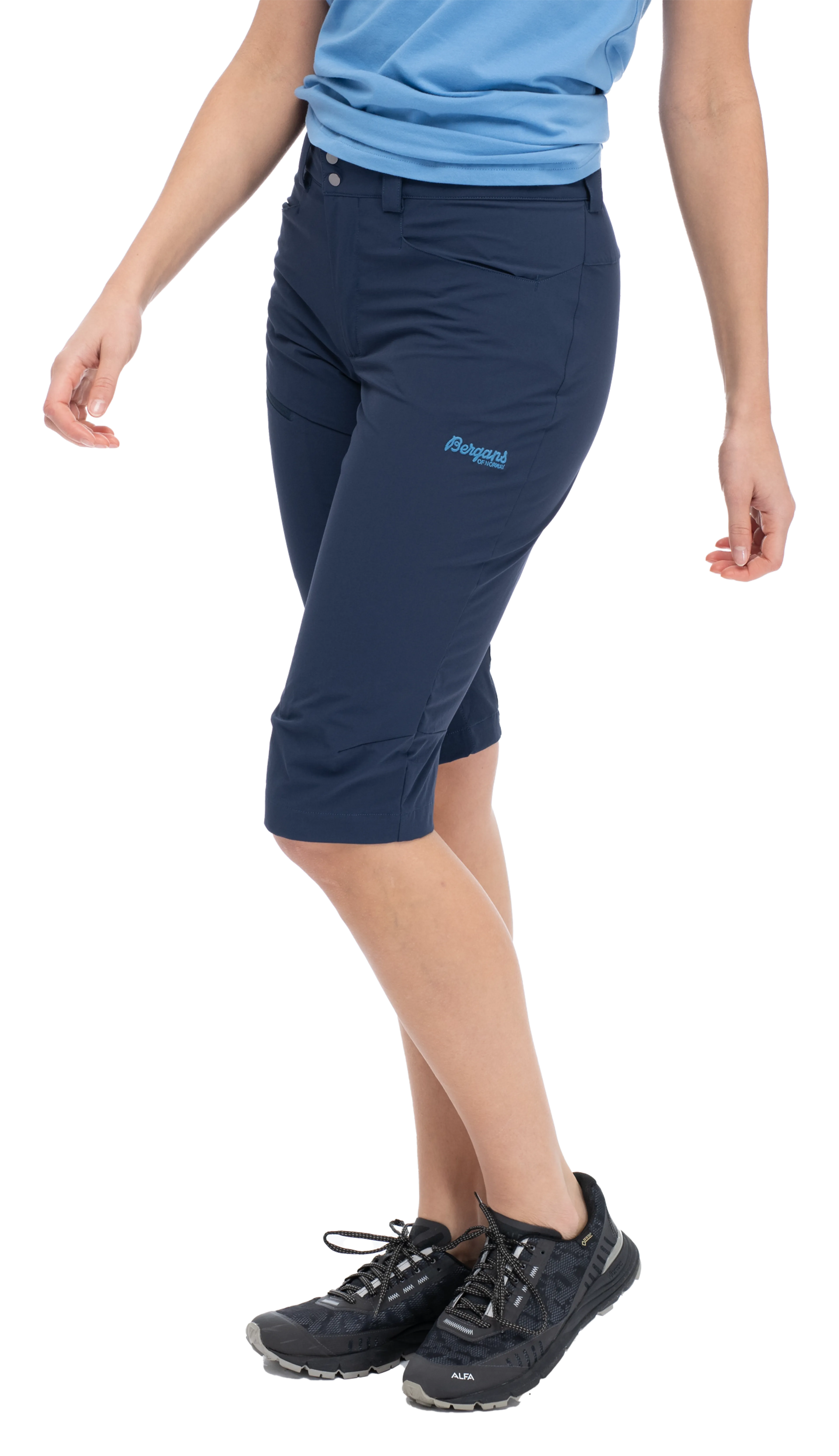 Vandre Light Softshell Long Shorts Women