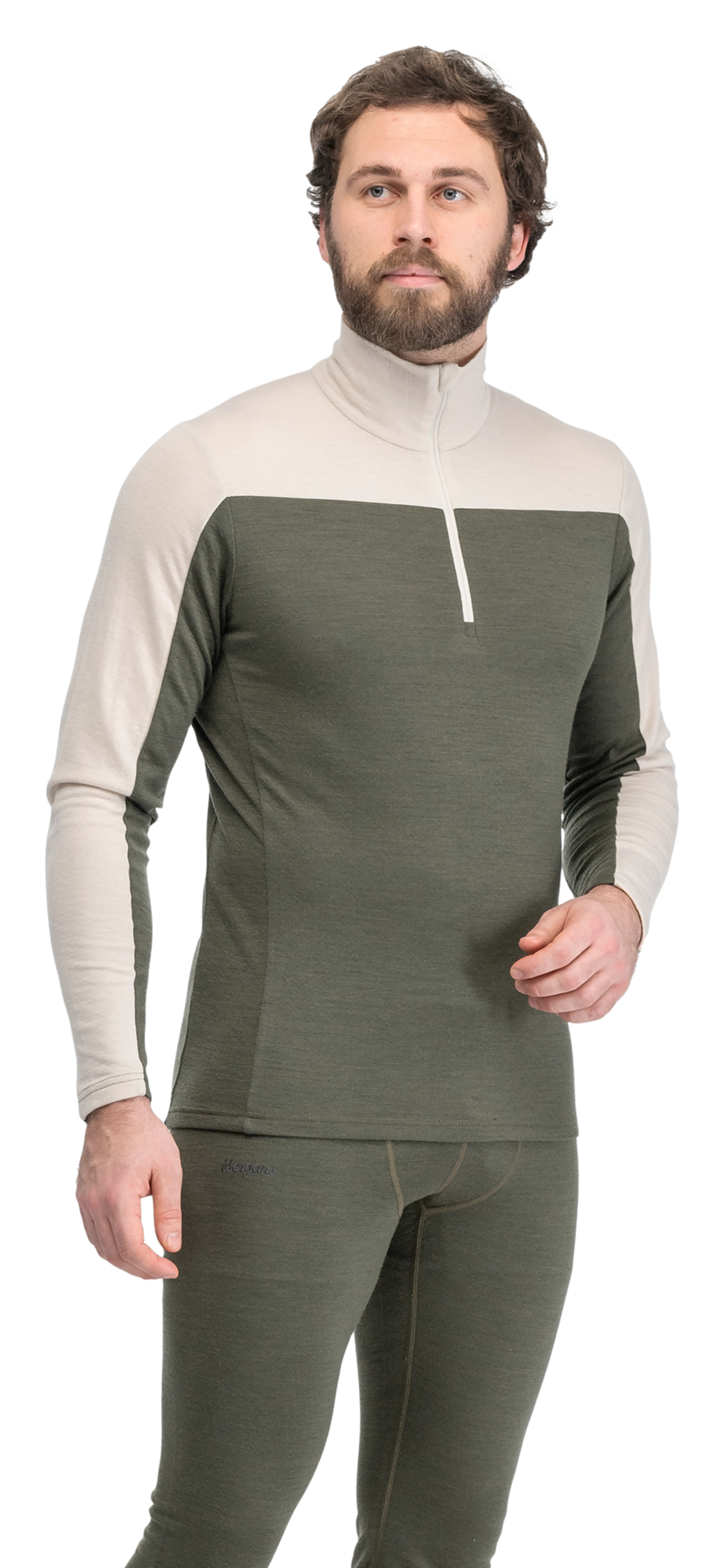 Inner:Dual Merino Half Zip Men