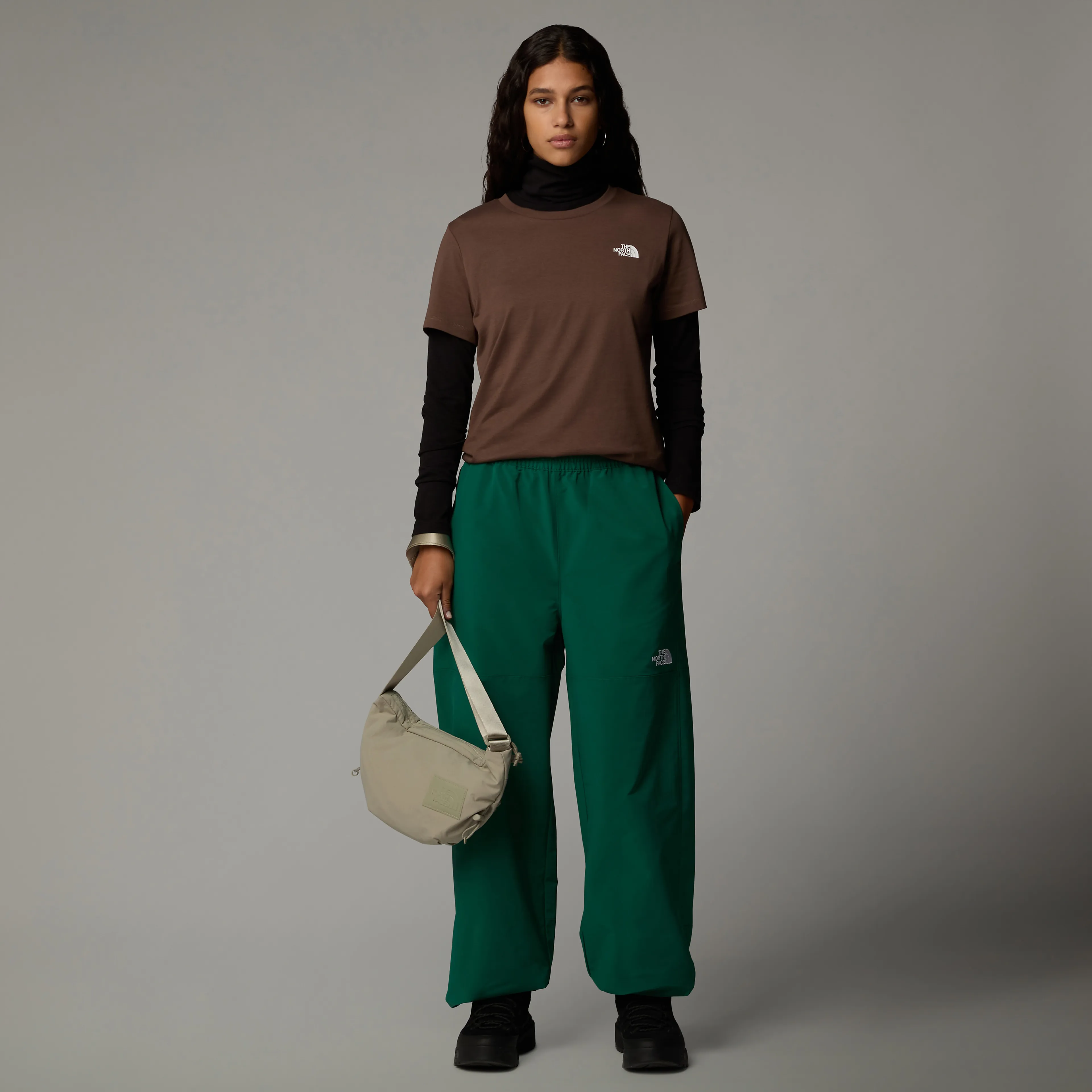 W S/S SIMPLE DOME TEE