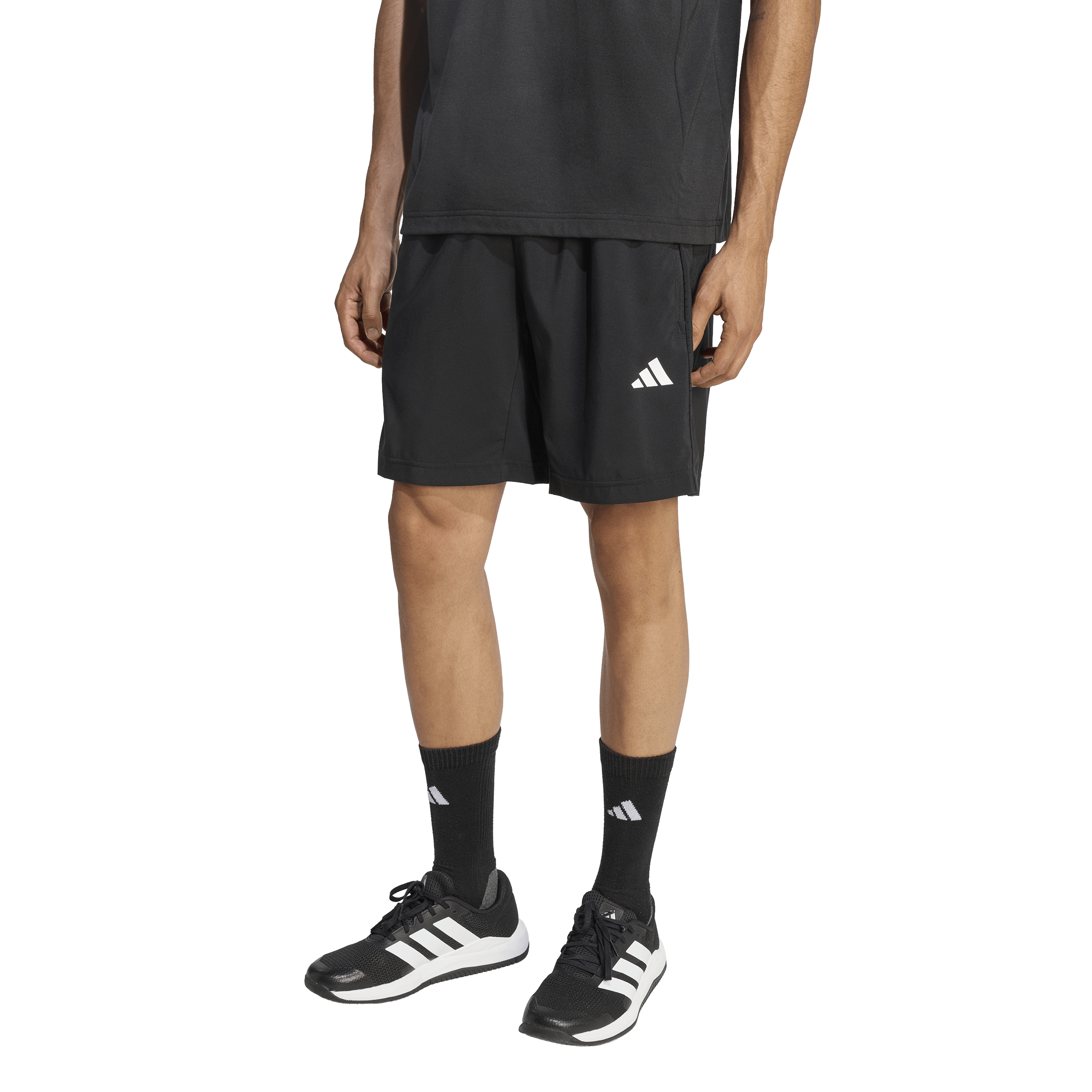 WORKOUT ESSENTIALS BASE WOVEN SHORTS 