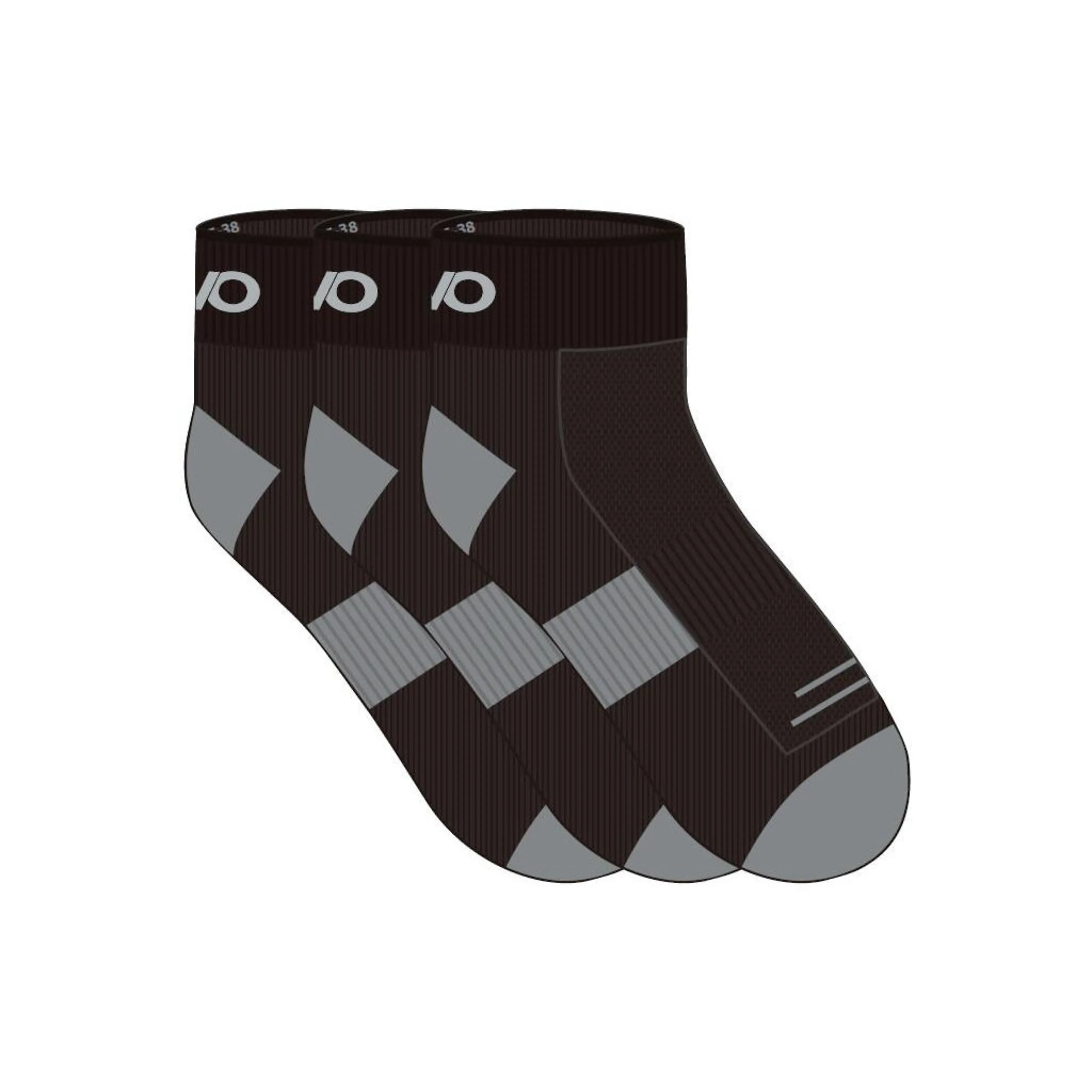 Kirby Quarter Sock 3-pack Kirby Quarter Sock 3-pack