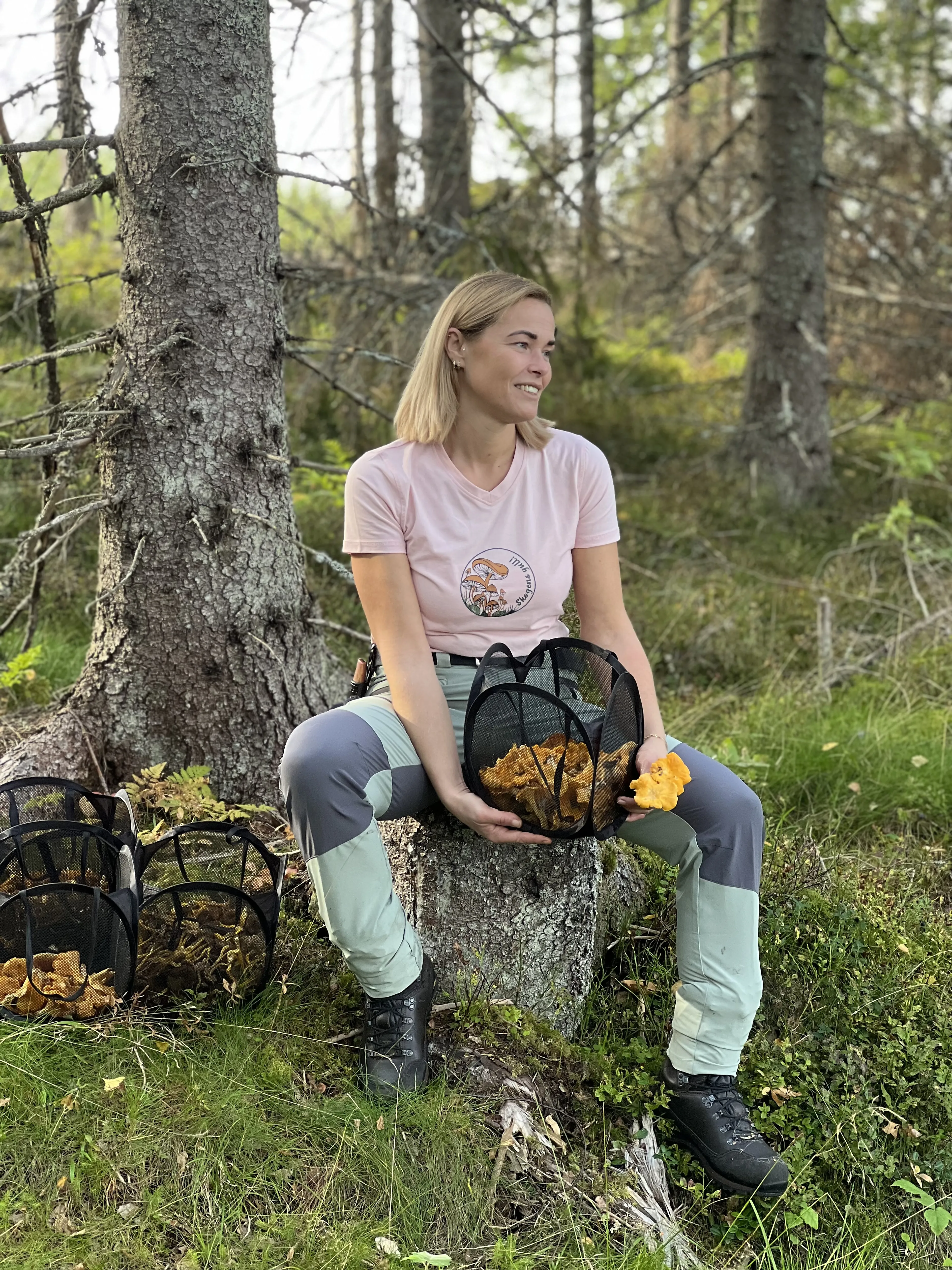 Varde T-skjorte med print dame