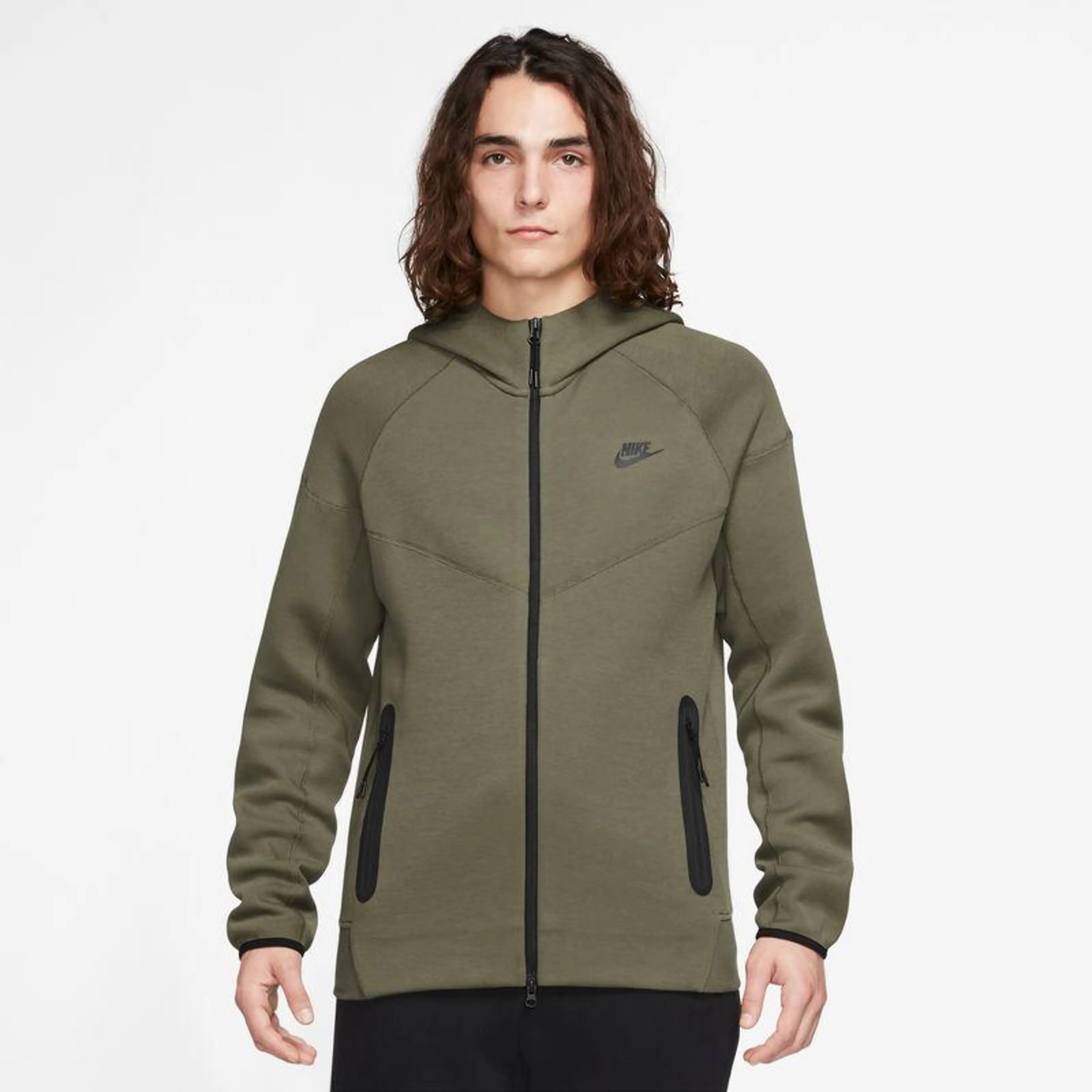 Tech Fleece hettejakke herre