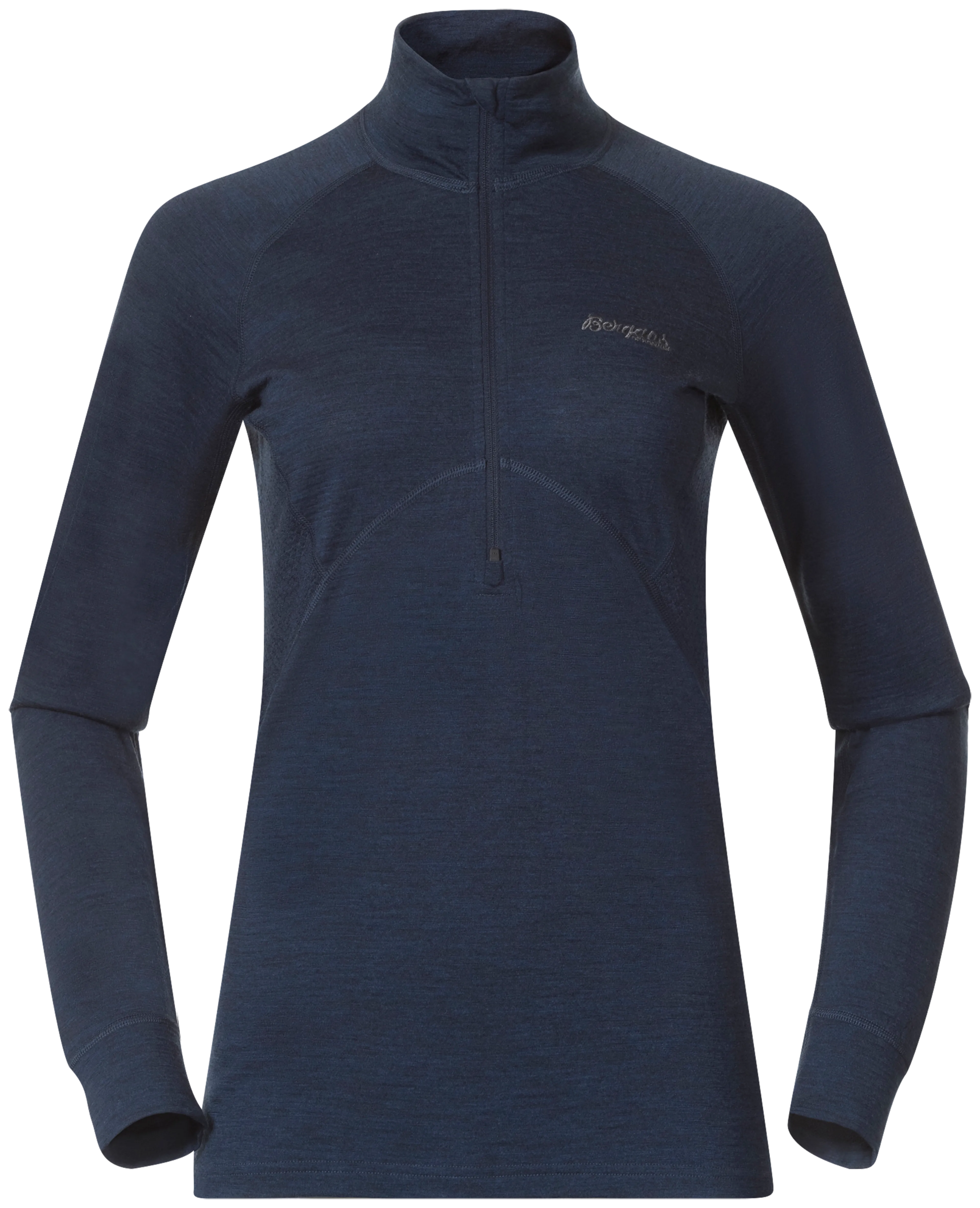 Inner:Pure Merino Half Zip Women