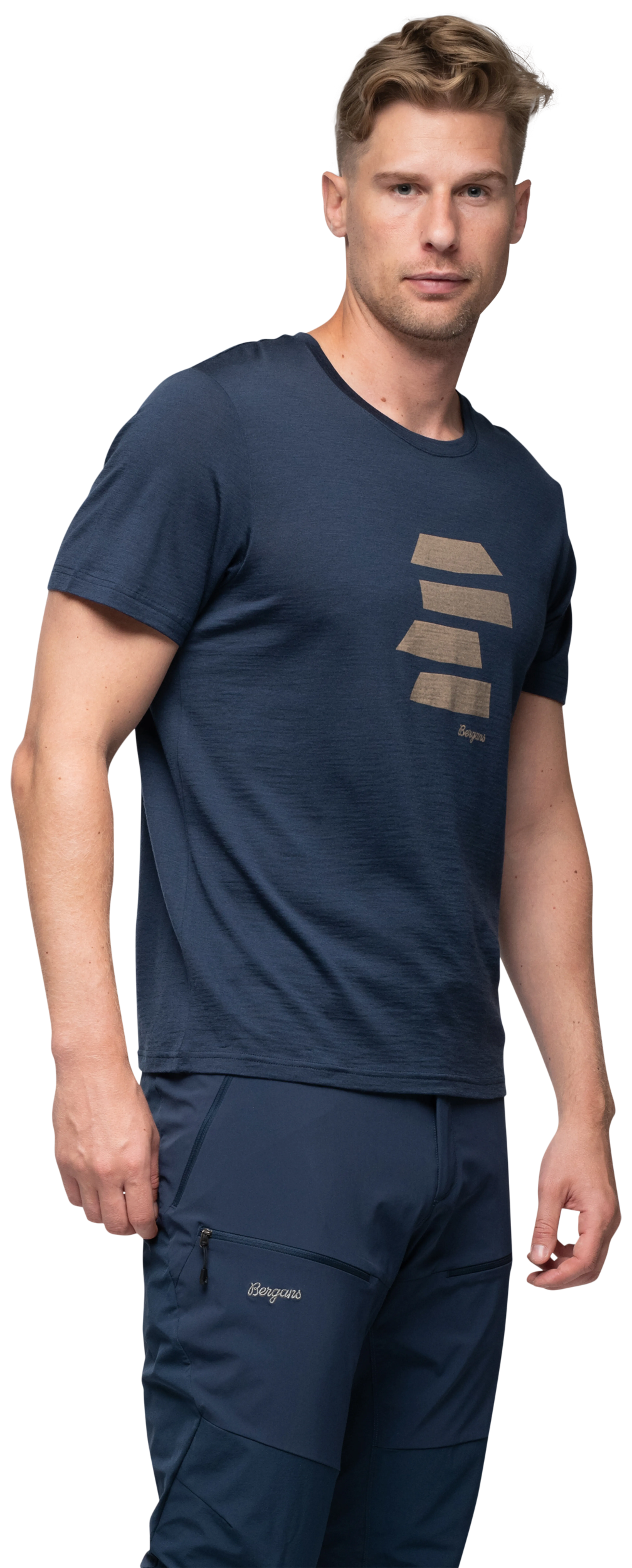Rabot Mount Wool Tee Men