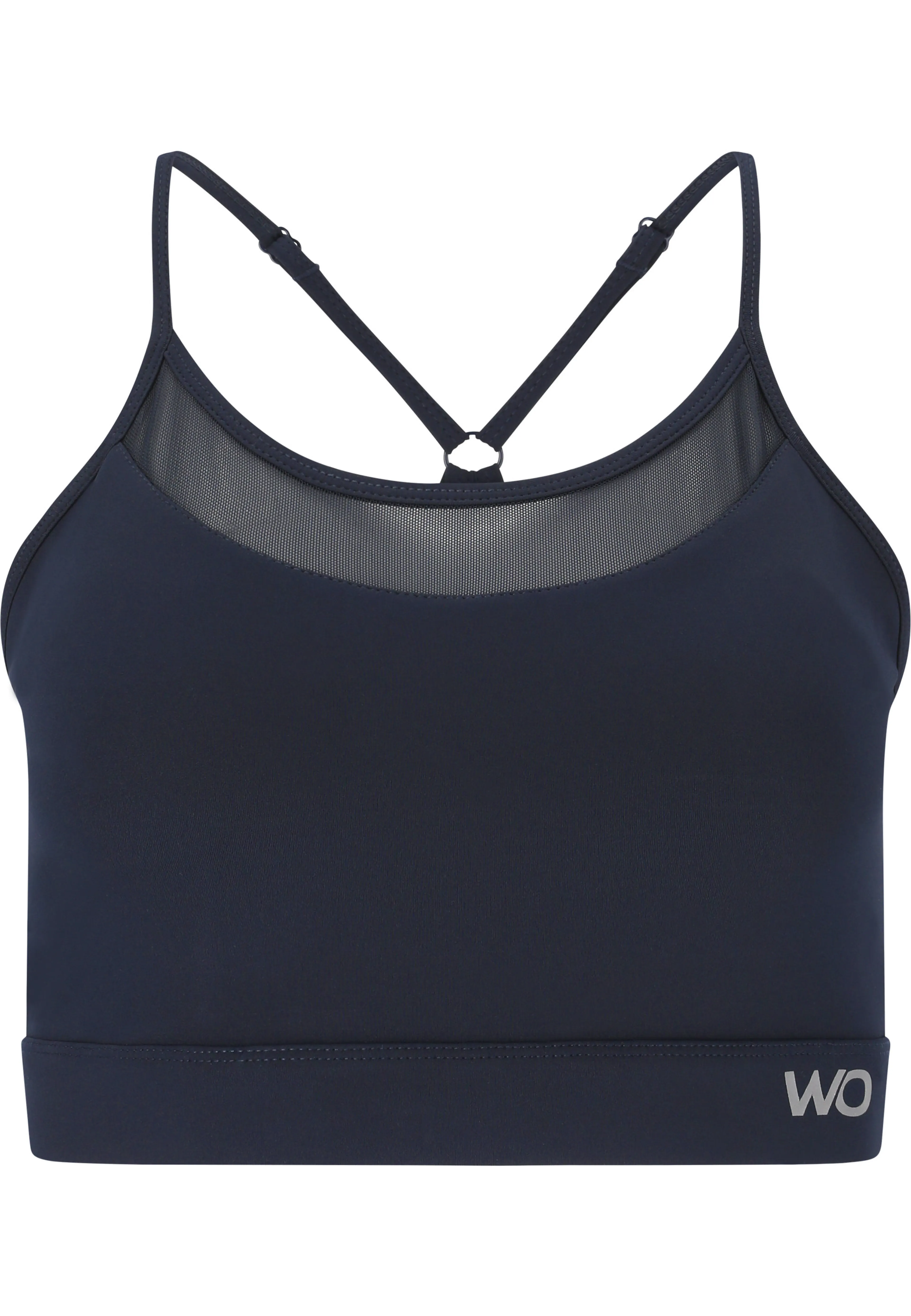 Salisbury W Sports Bra With Mesh Details Salisbury W Sports Bra With Mesh Details