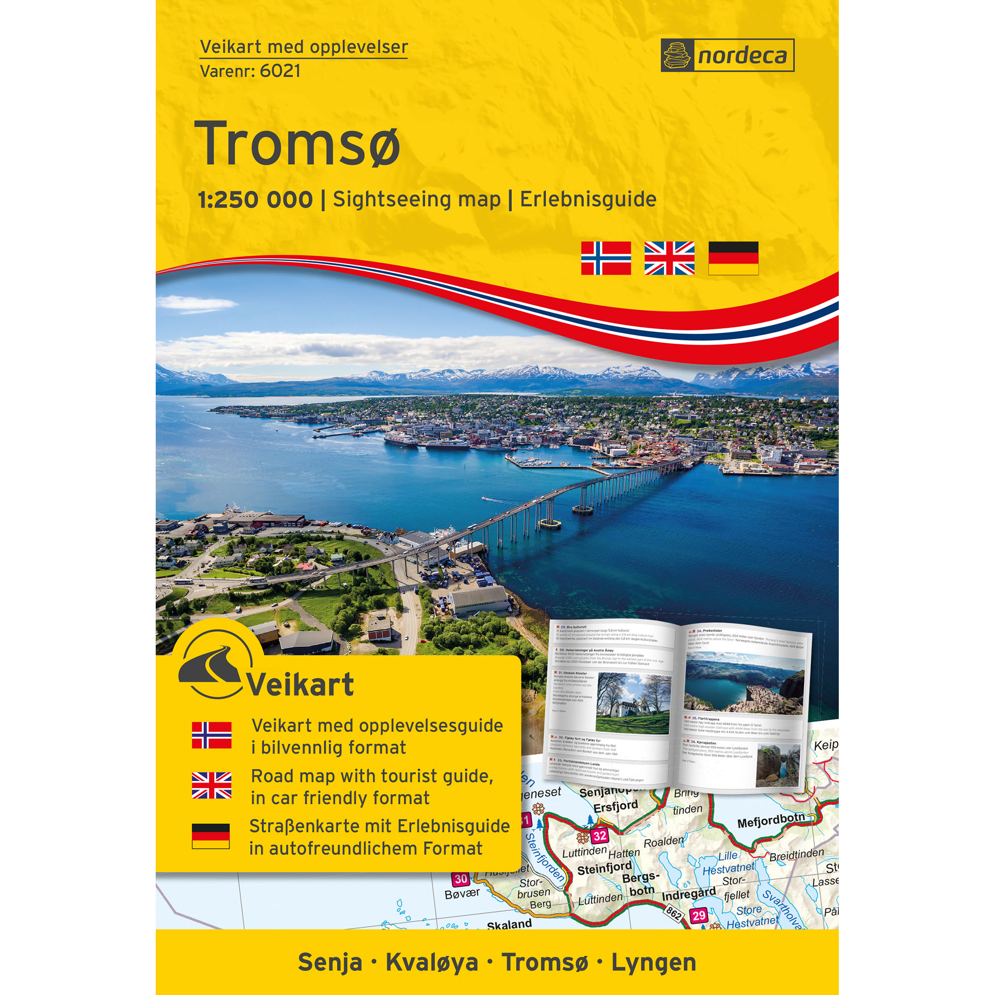 TROMSØ 1:250 000 M/HEFTE