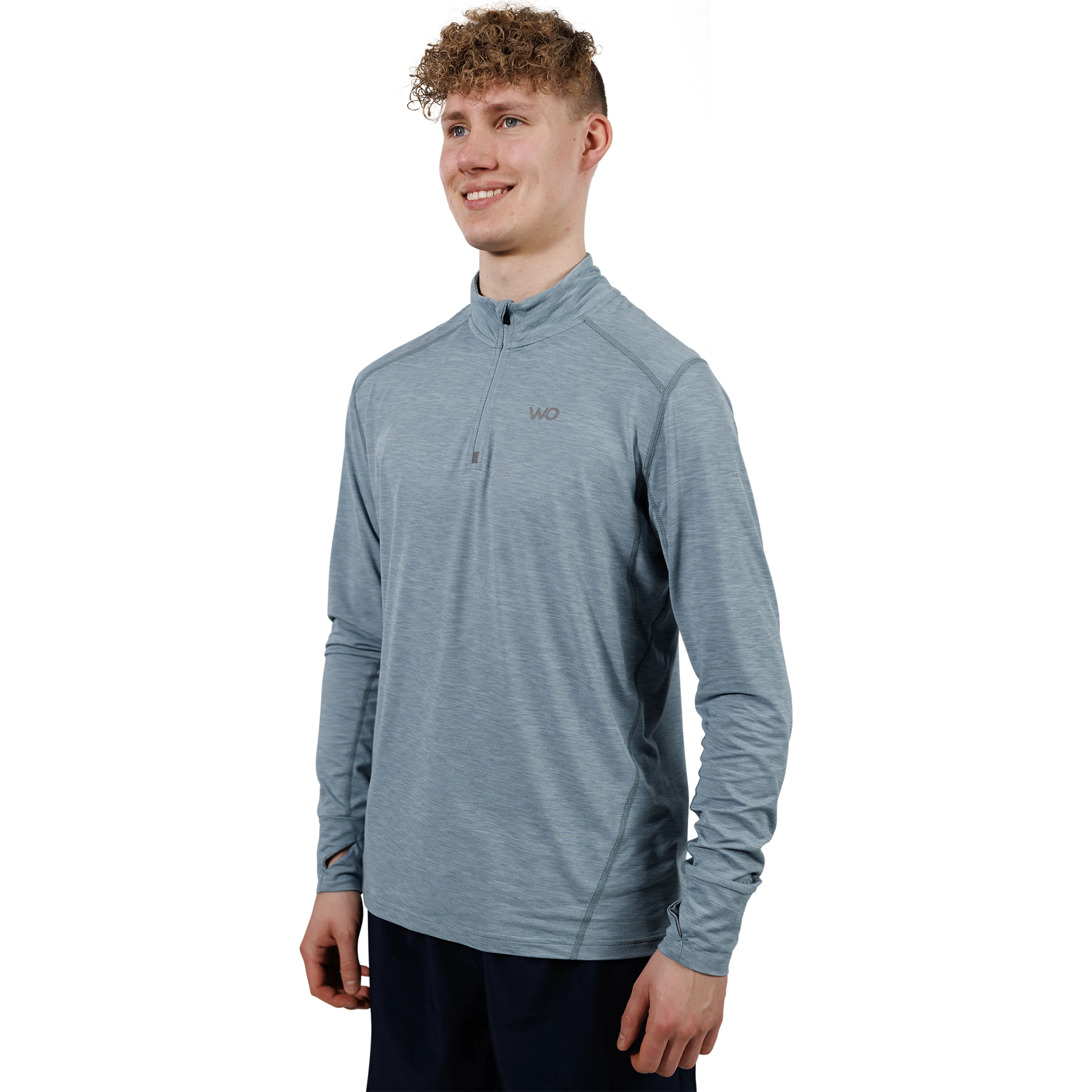 Hillon Melange Midlayer Herre
