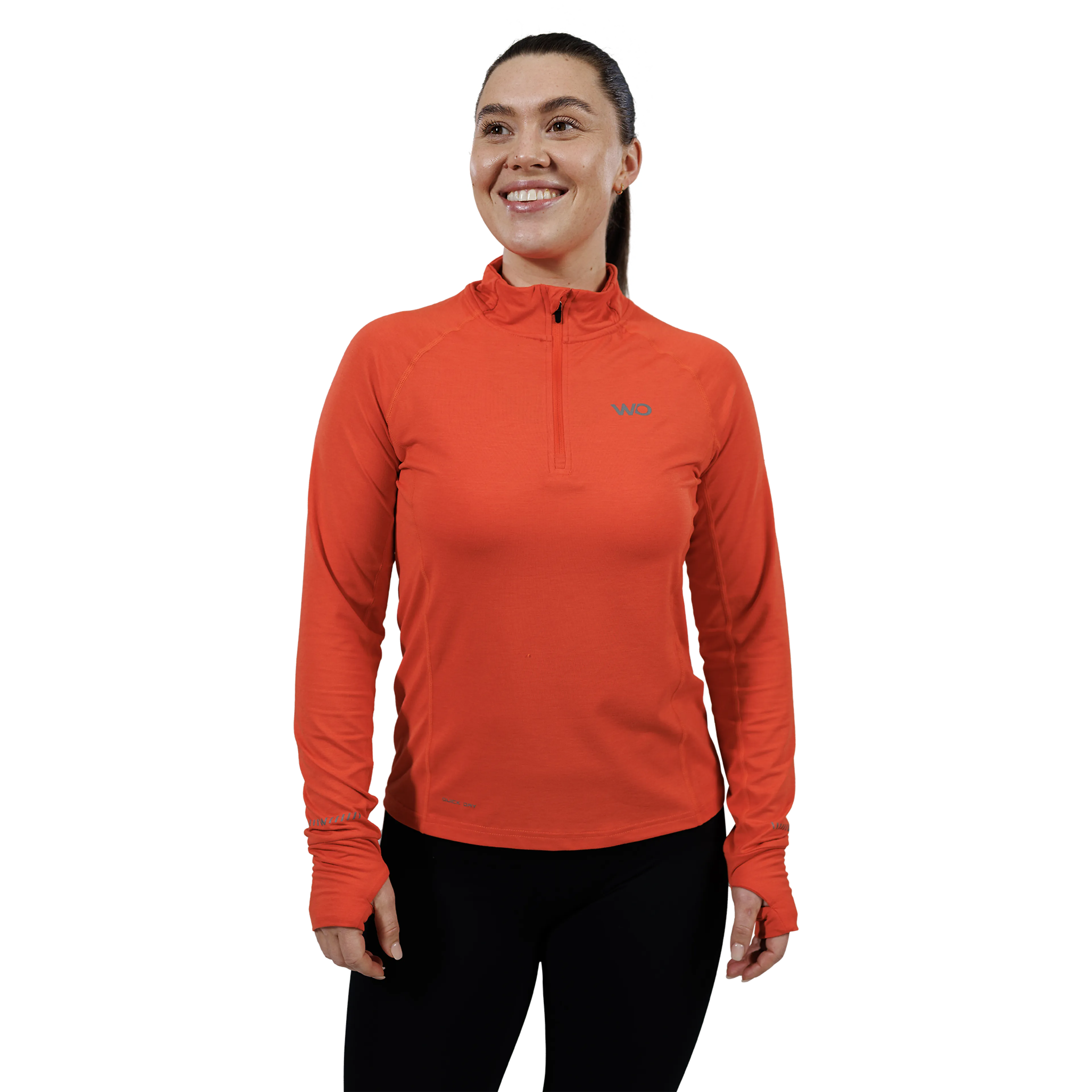 Wolling Melange Performance Midlayer Dame