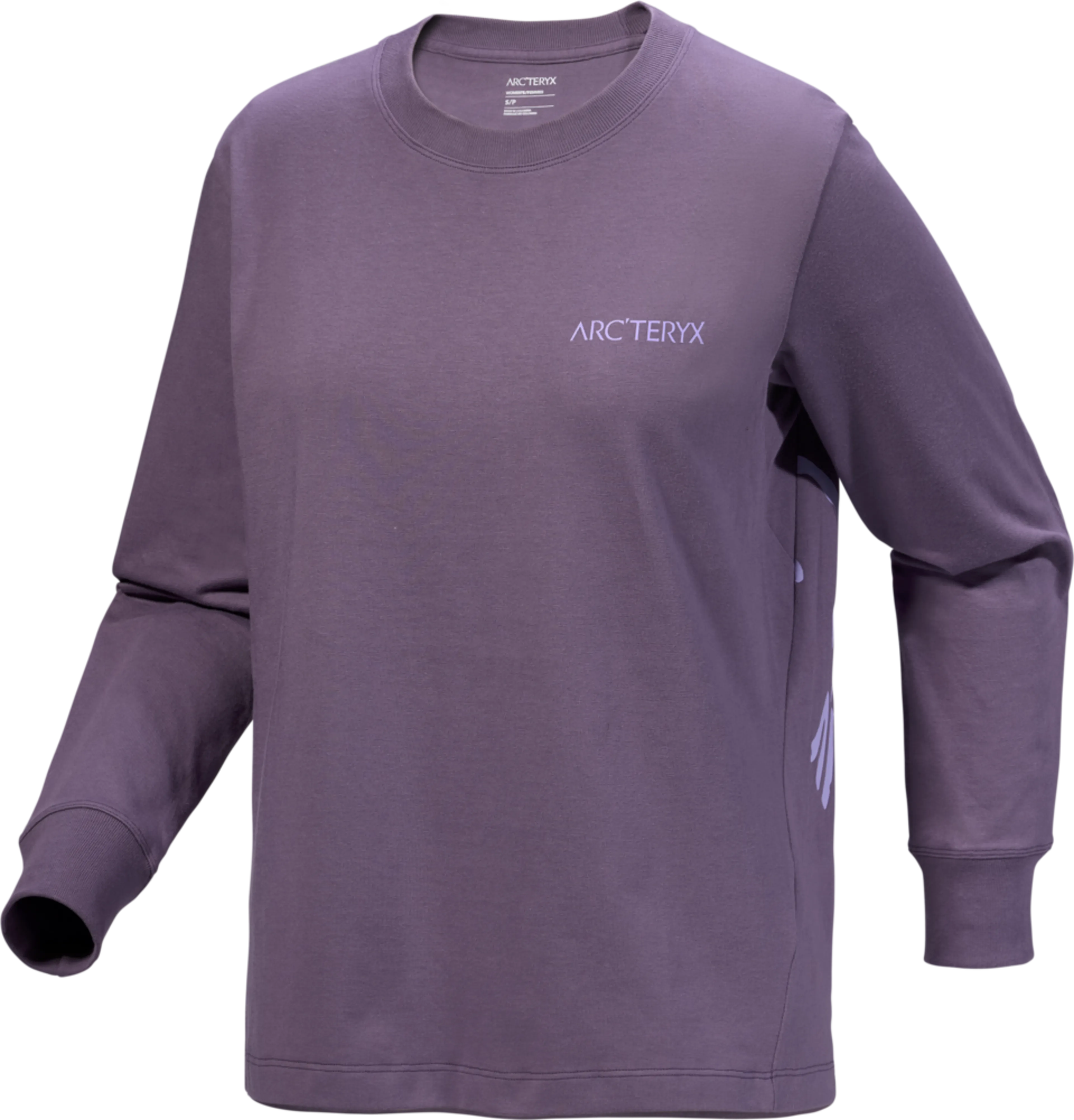 Kragg Cotton Bird Crew LS W