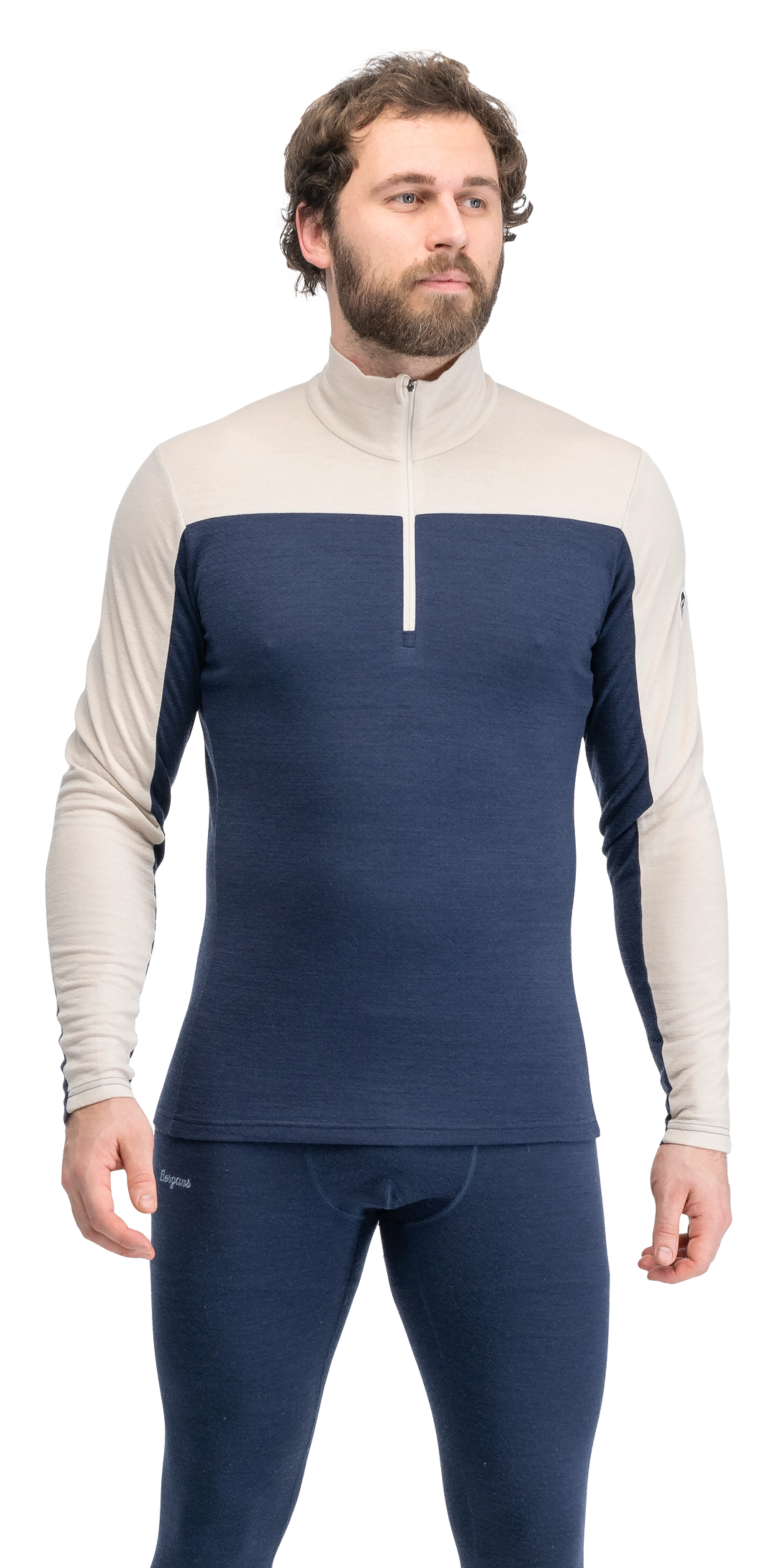 Inner:Dual Merino Half Zip Men