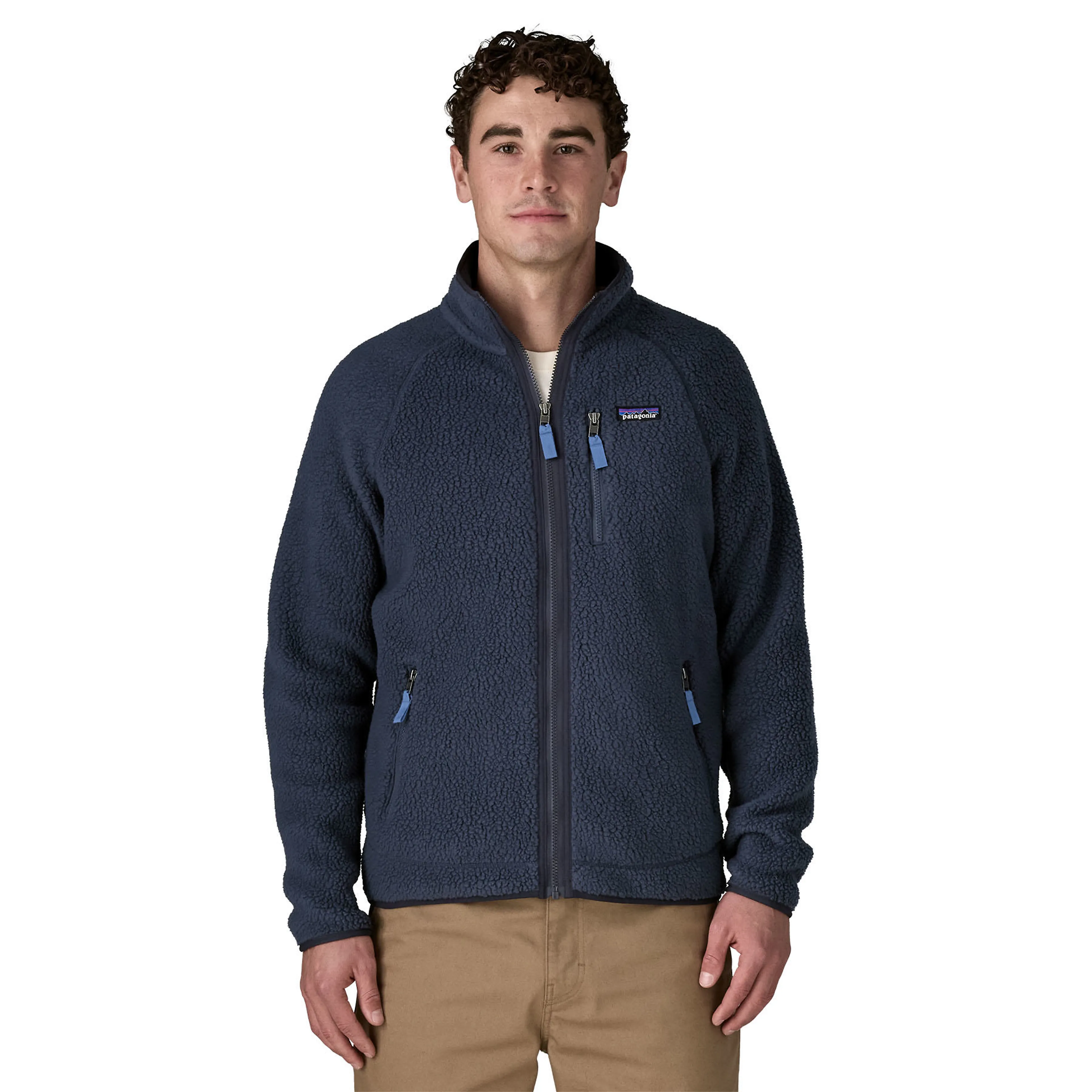 Retro Fleece Jakke herre