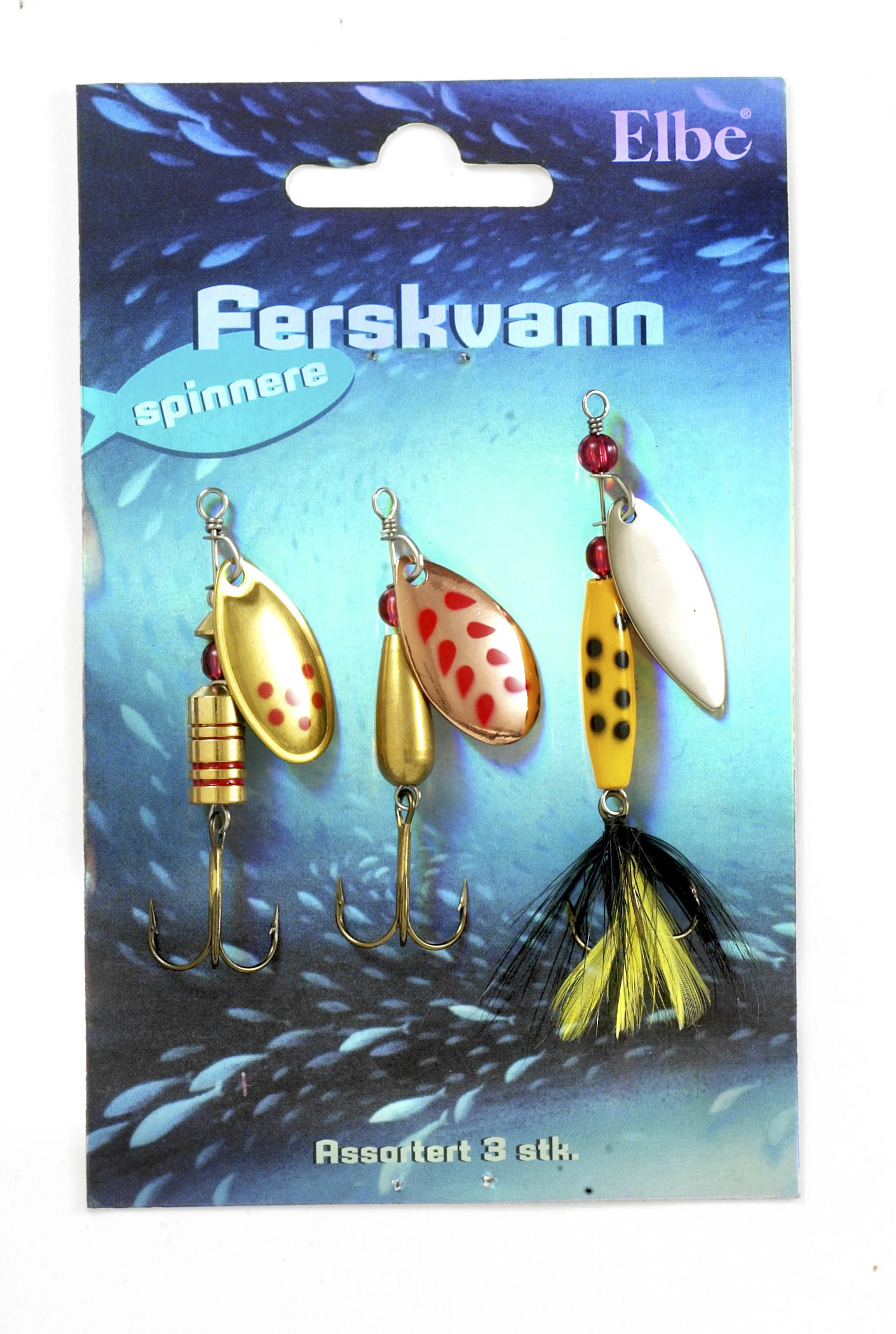 3-PAK FERSKV. SPINNERE
