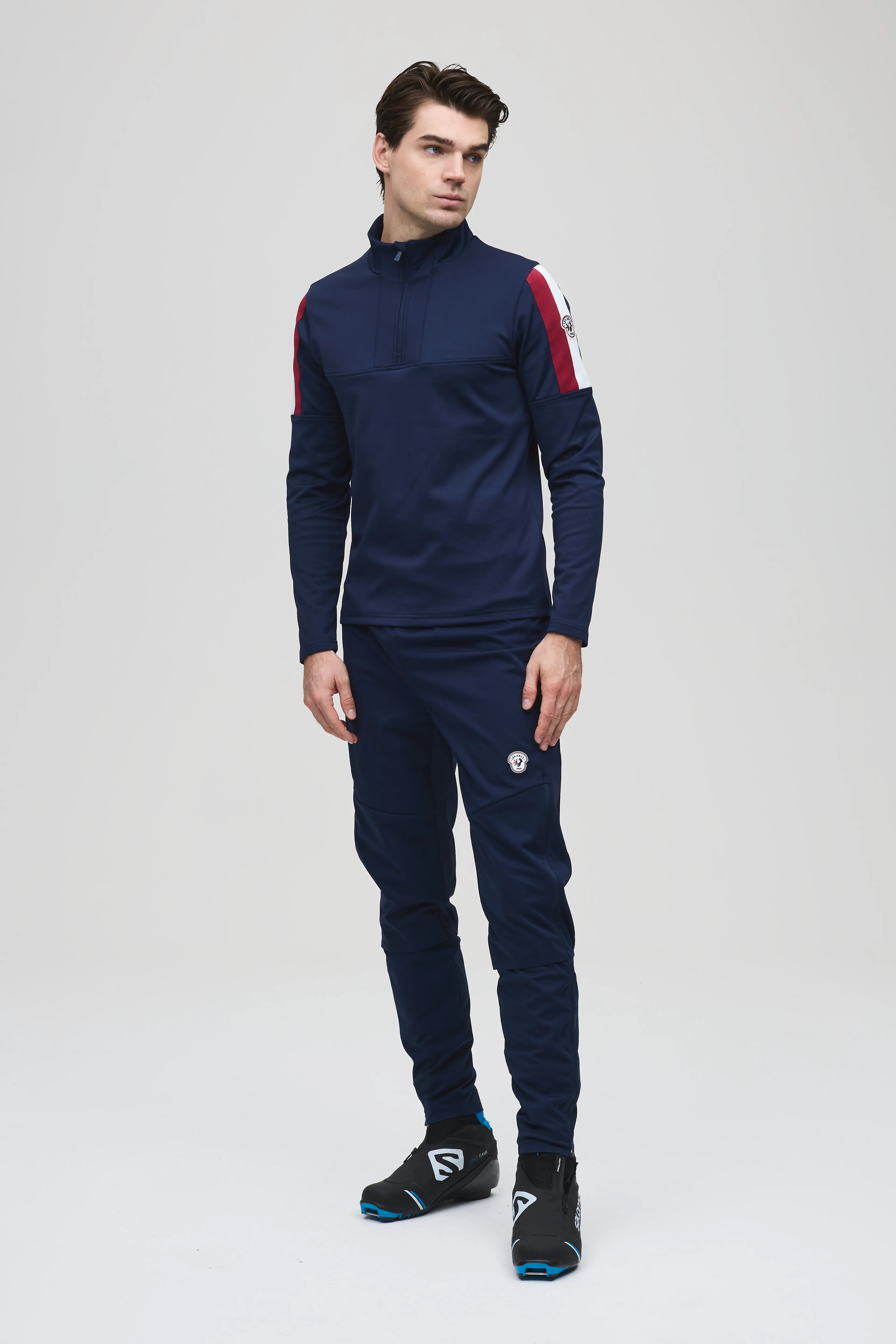 Robin zip neck