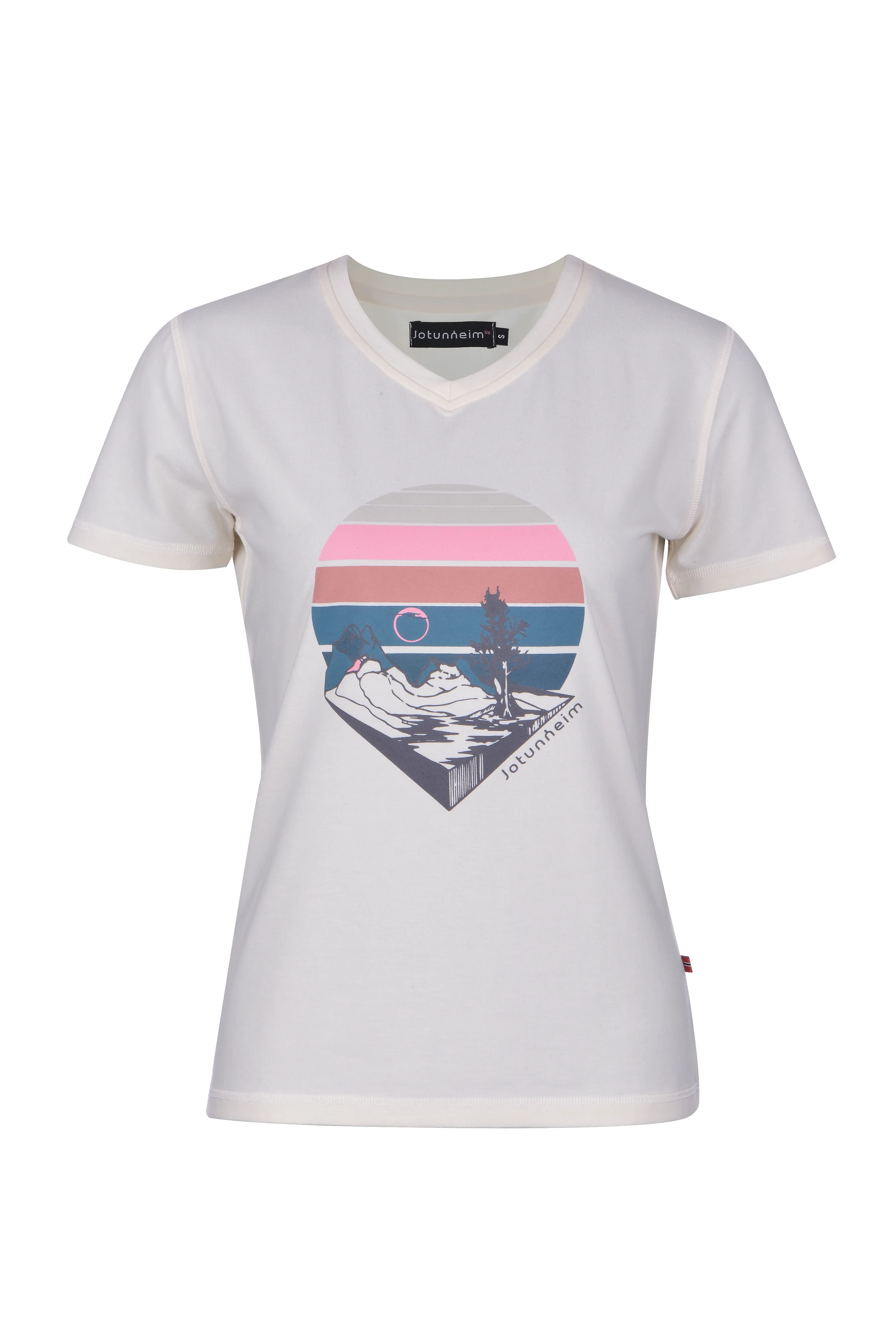 Varde T-skjorte med print dame Varde T-skjorte med print dame