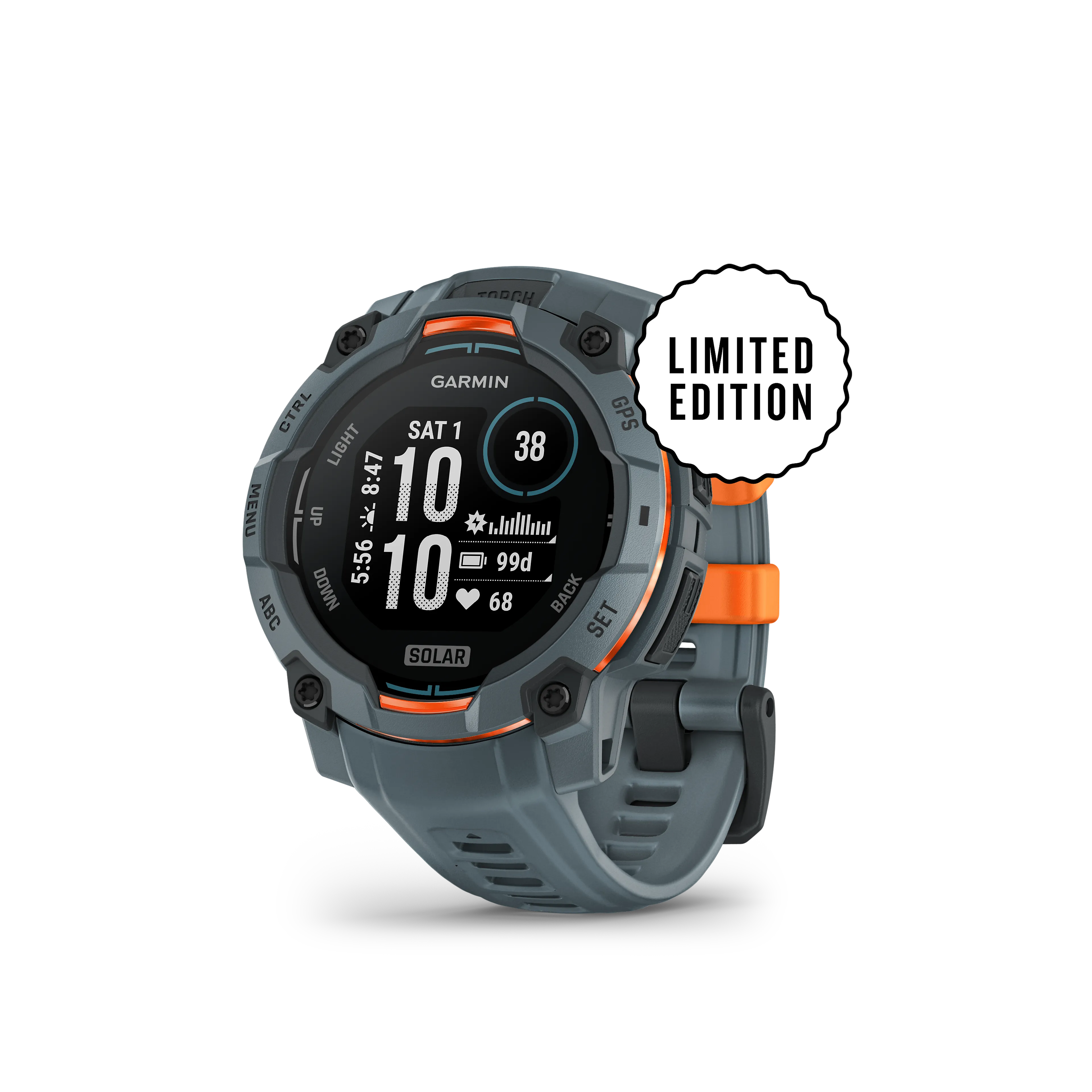 Instinct 3 - 45mm, Solar, Twilight Bezel with Twilight Band