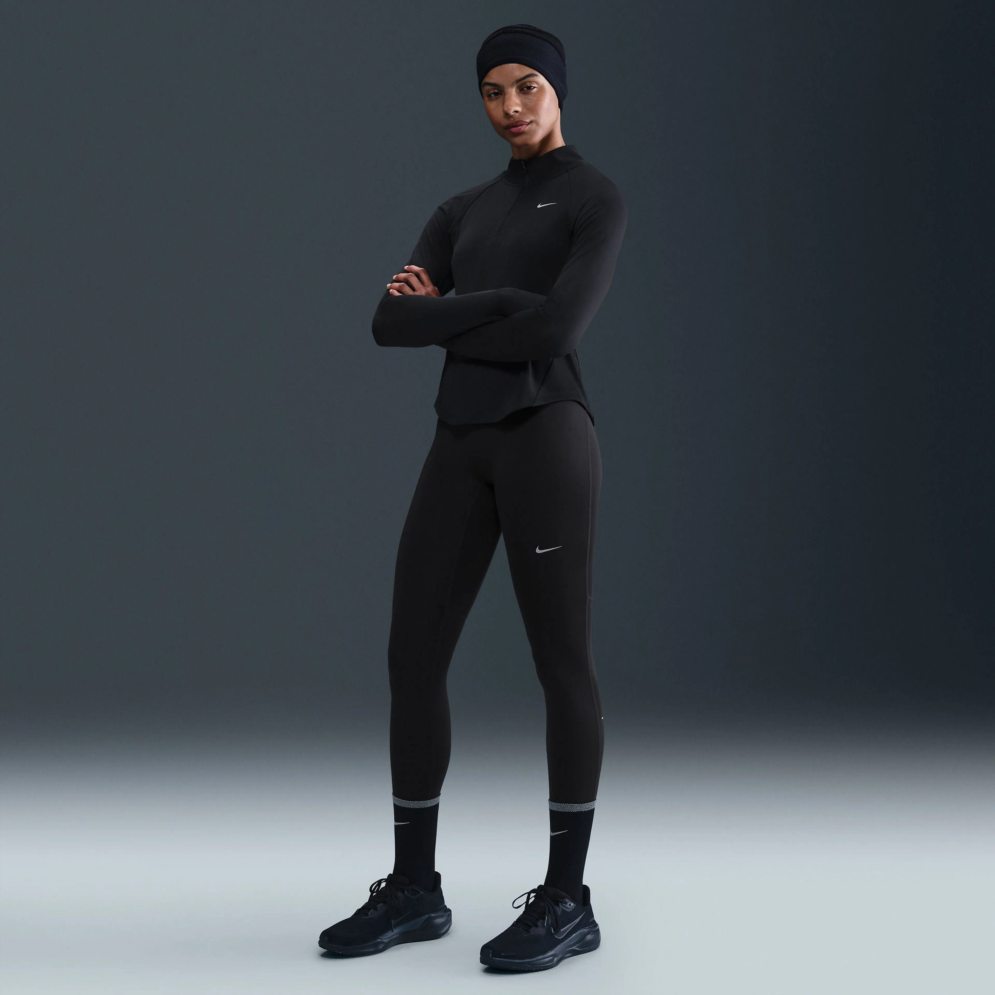 Tempo Women's High-Waisted 7/8 Running Leggings