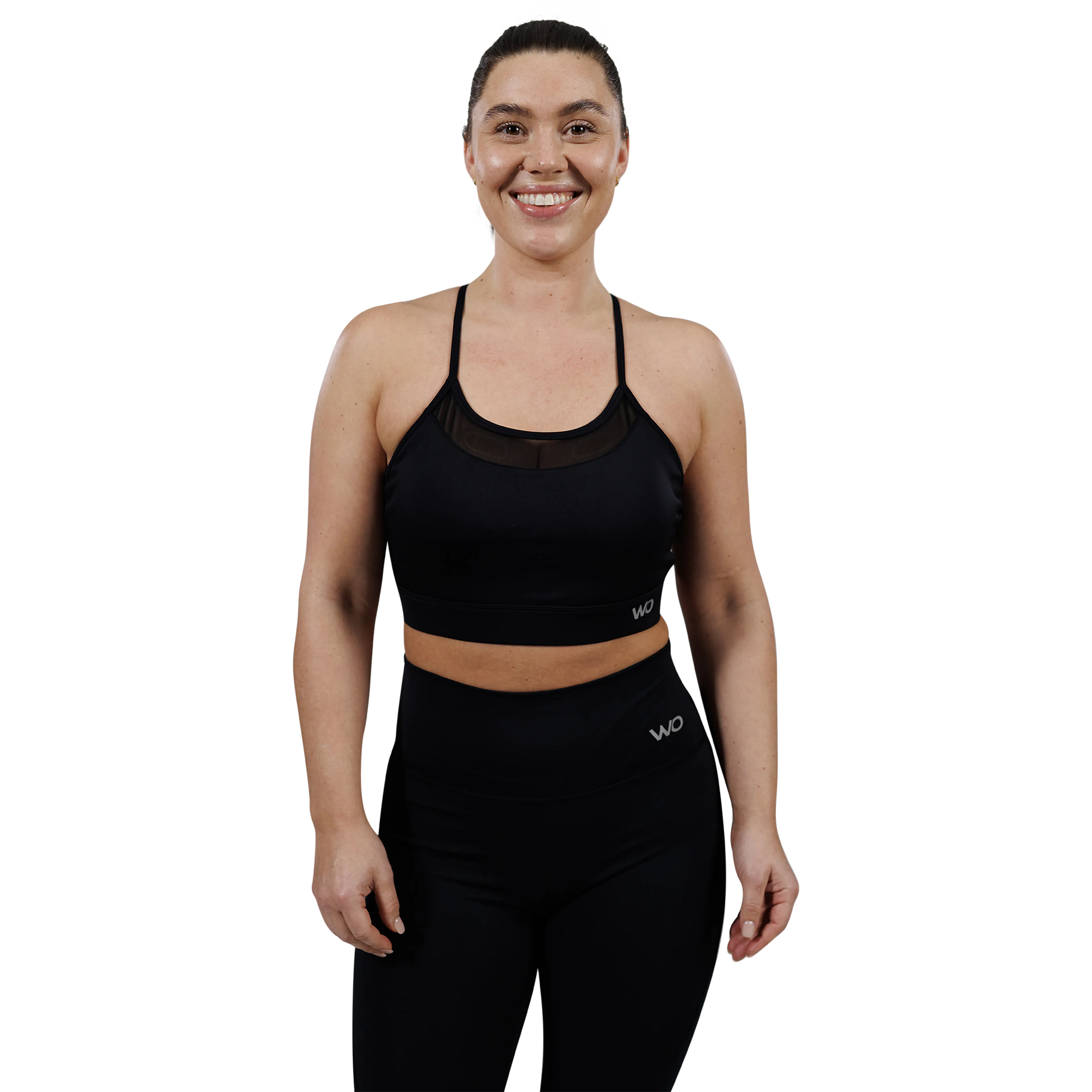 Salisbury W Sports Bra With Mesh Details