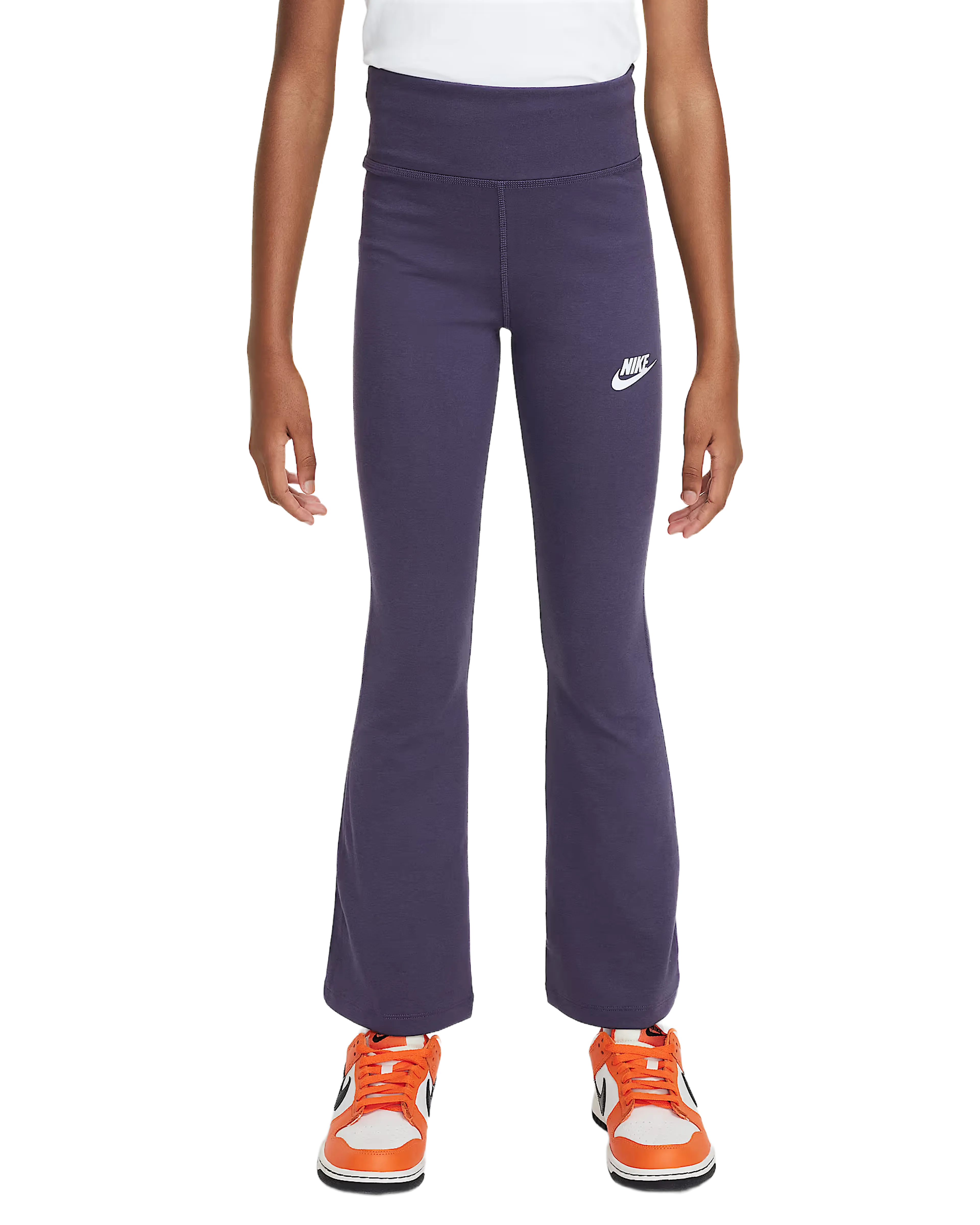 Sportswear Classic Girls' High-Waisted Flared Leggings Sportswear Classic Girls' High-Waisted Flared Leggings