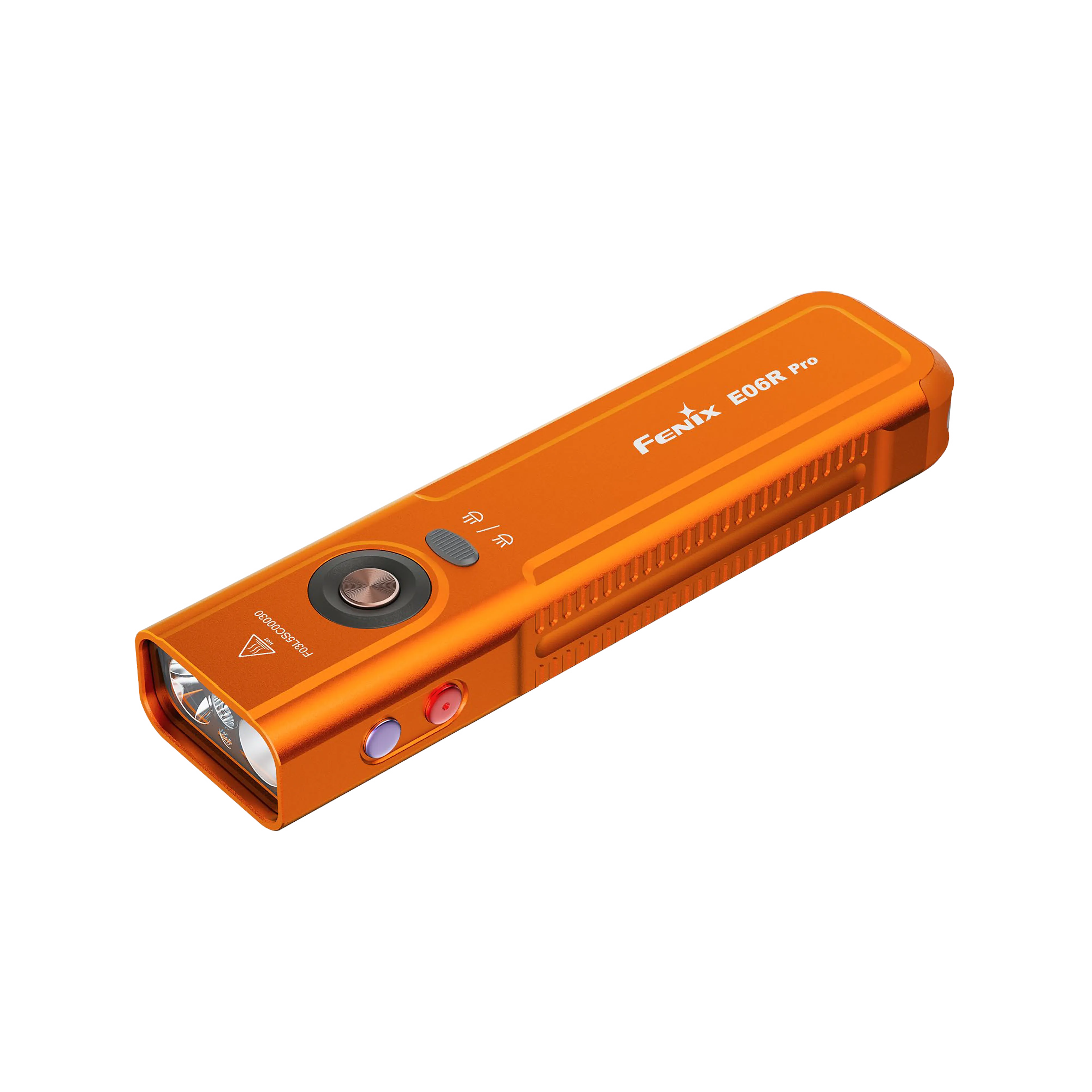 FENIX E06R PRO LYKT ORANGE 1600lm LED/UV/LASERPEKER