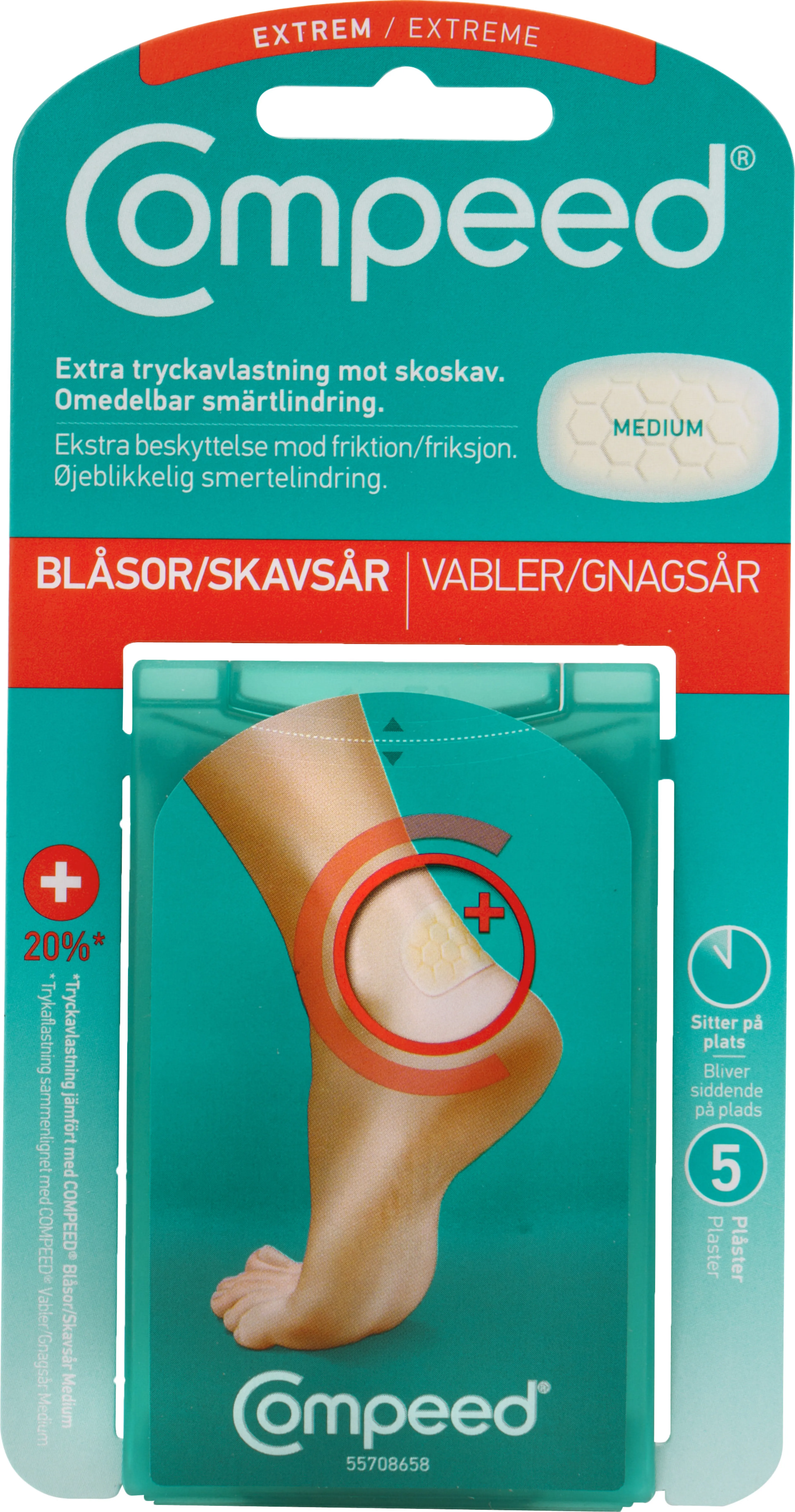 Gnagsårplaster Extreme