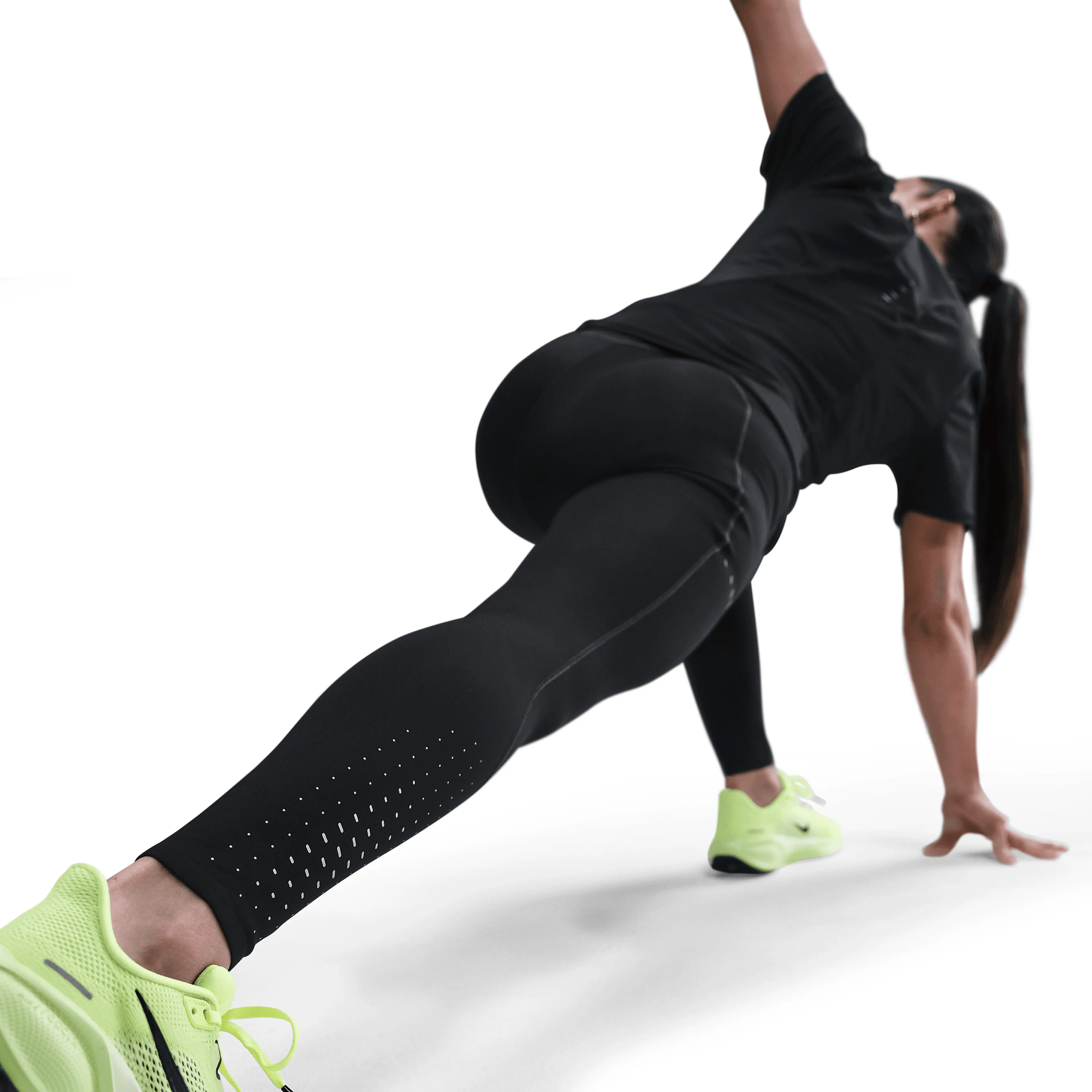 Swift Women's High-Waisted 7/8 Running Leggings