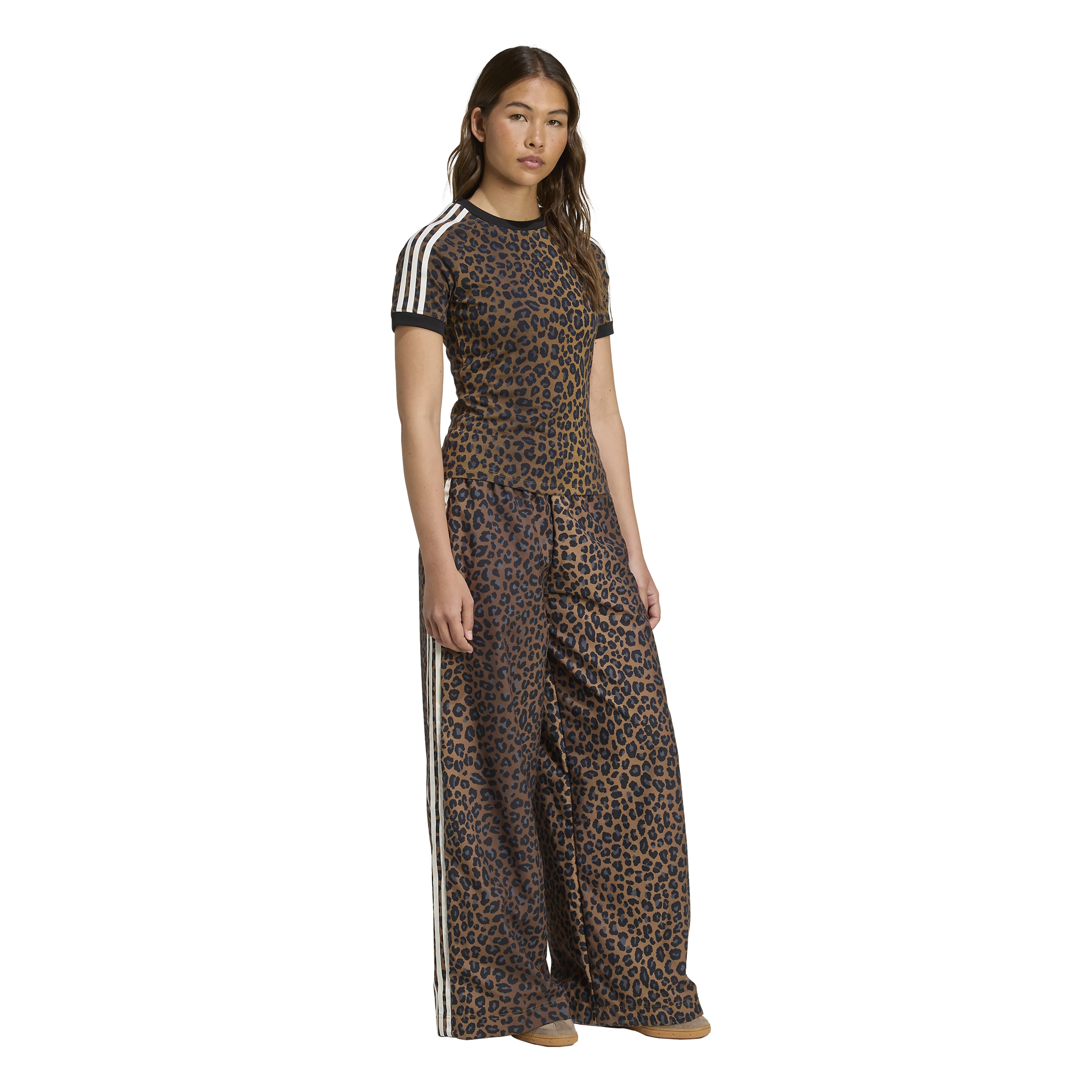 Leopard Firebird Oversized Track Tracksuit Joggebukse Dame